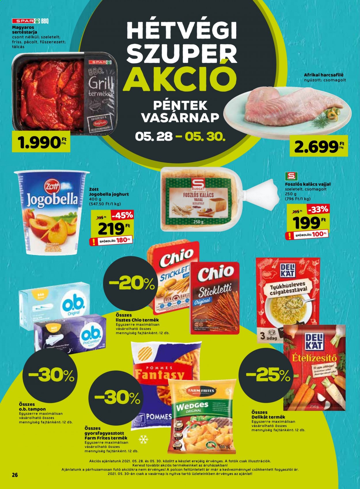 SPAR akciós újságok - 2021.05.27 - 2021.06.02. Oldal 26
