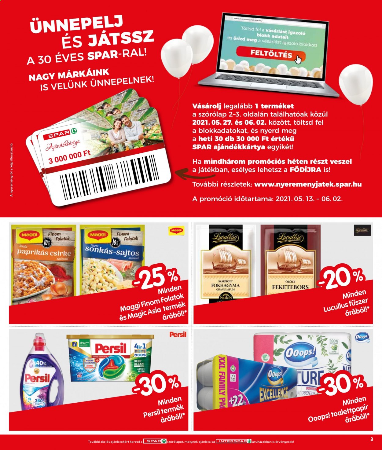 INTERSPAR akciós újságok - 2021.05.27 - 2021.06.02. Oldal 3