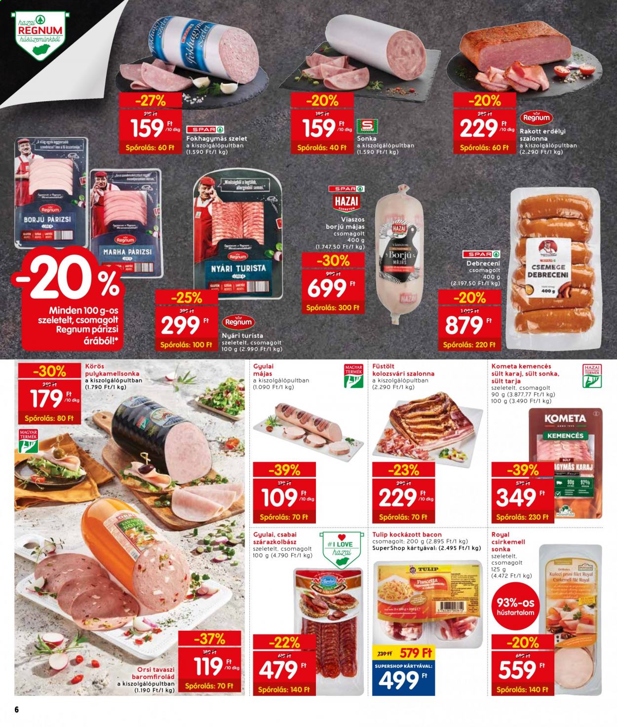 INTERSPAR akciós újságok - 2021.05.27 - 2021.06.02. Oldal 6