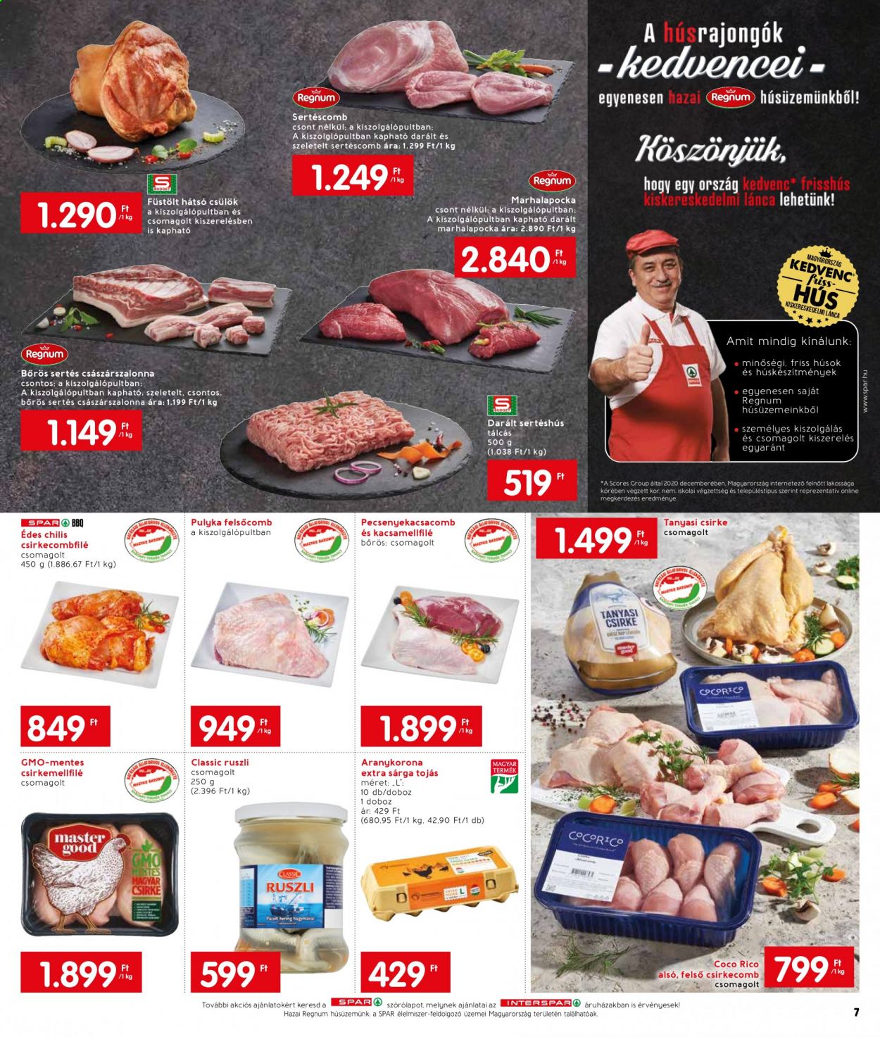 INTERSPAR akciós újságok - 2021.05.27 - 2021.06.02. Oldal 7