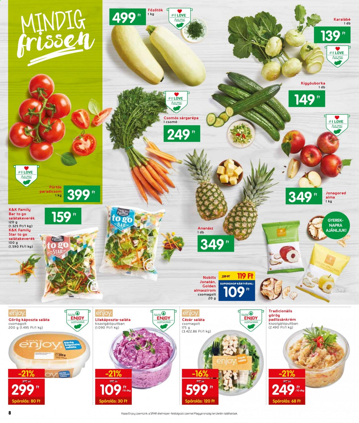 INTERSPAR akciós újságok - 2021.05.27 - 2021.06.02. Oldal 8