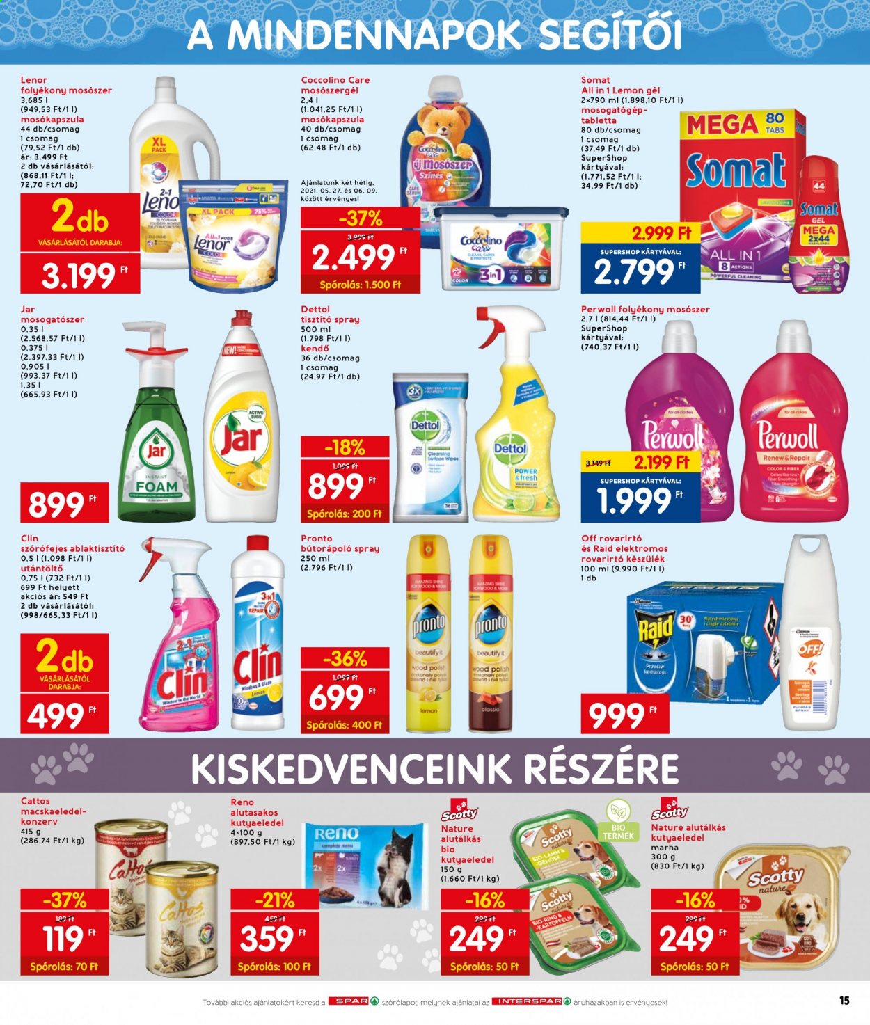 INTERSPAR akciós újságok - 2021.05.27 - 2021.06.02. Oldal 15