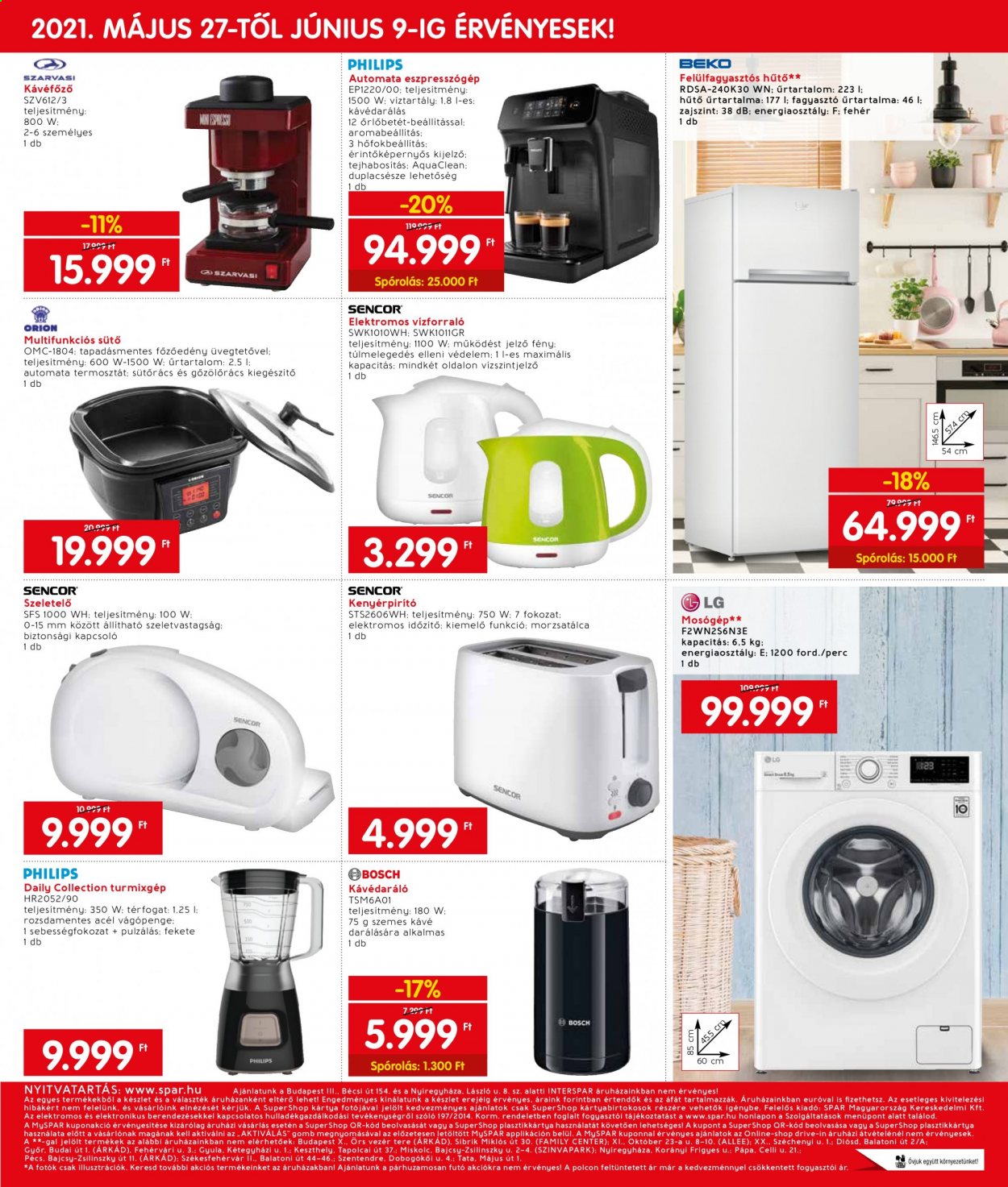 INTERSPAR akciós újságok - 2021.05.27 - 2021.06.02. Oldal 19