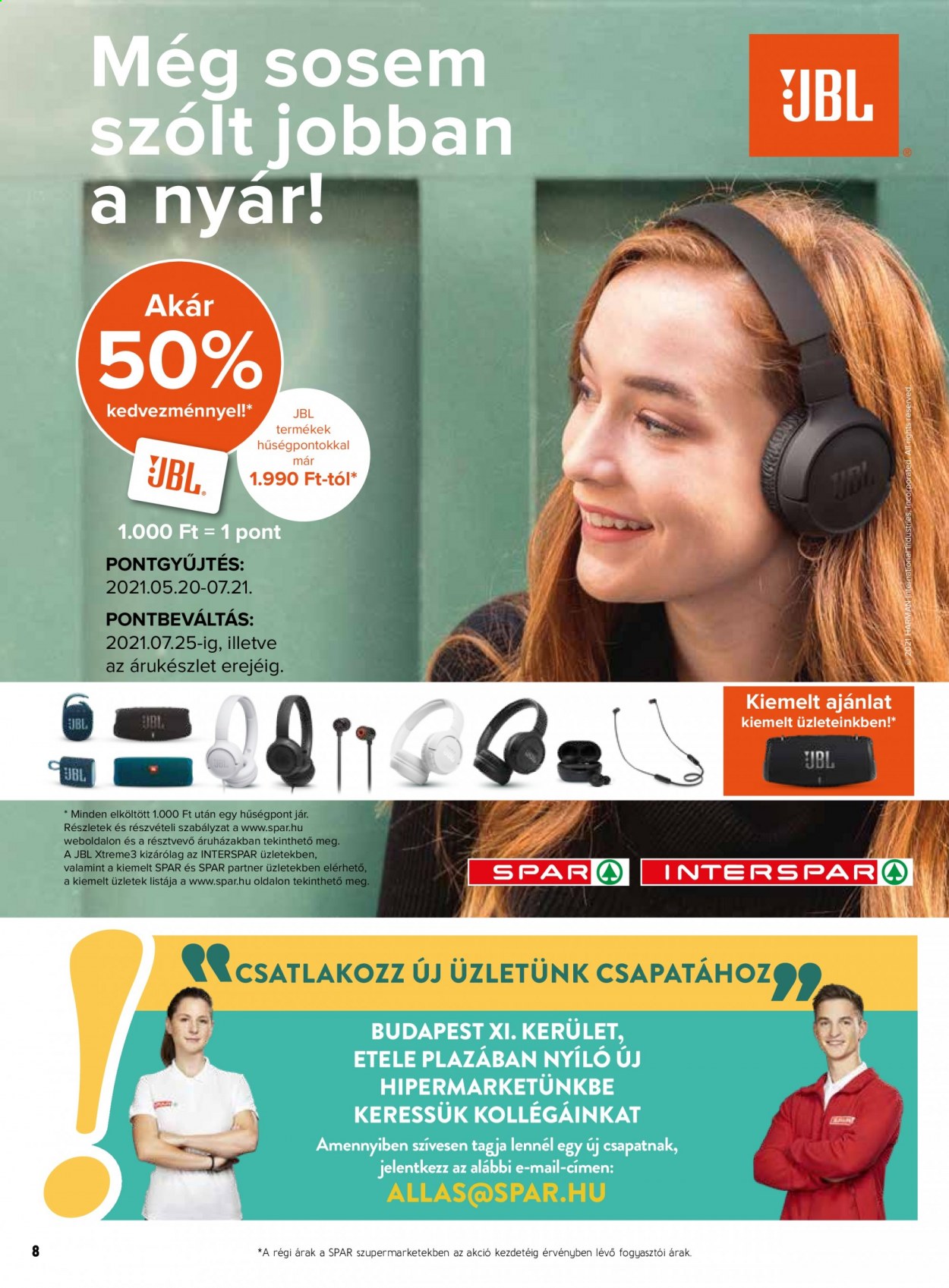 SPAR akciós újságok - 2021.05.27 - 2021.06.02. Oldal 8