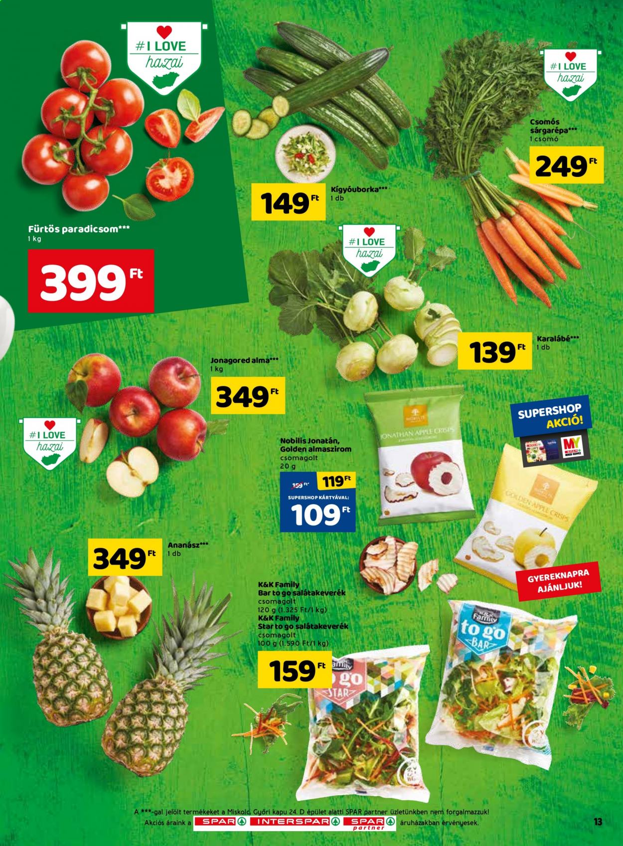SPAR akciós újságok - 2021.05.27 - 2021.06.02. Oldal 13
