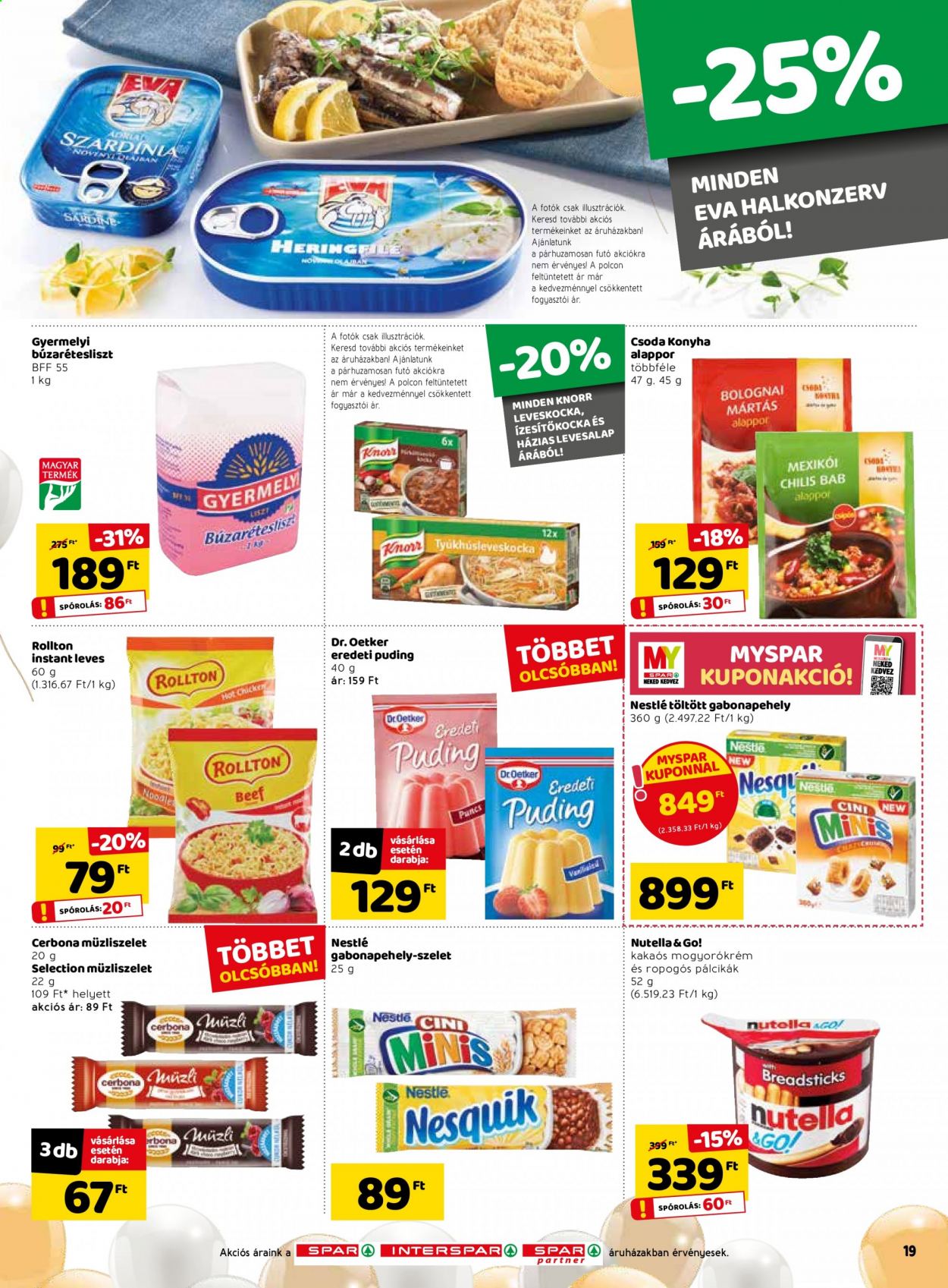 SPAR akciós újságok - 2021.05.27 - 2021.06.02. Oldal 19