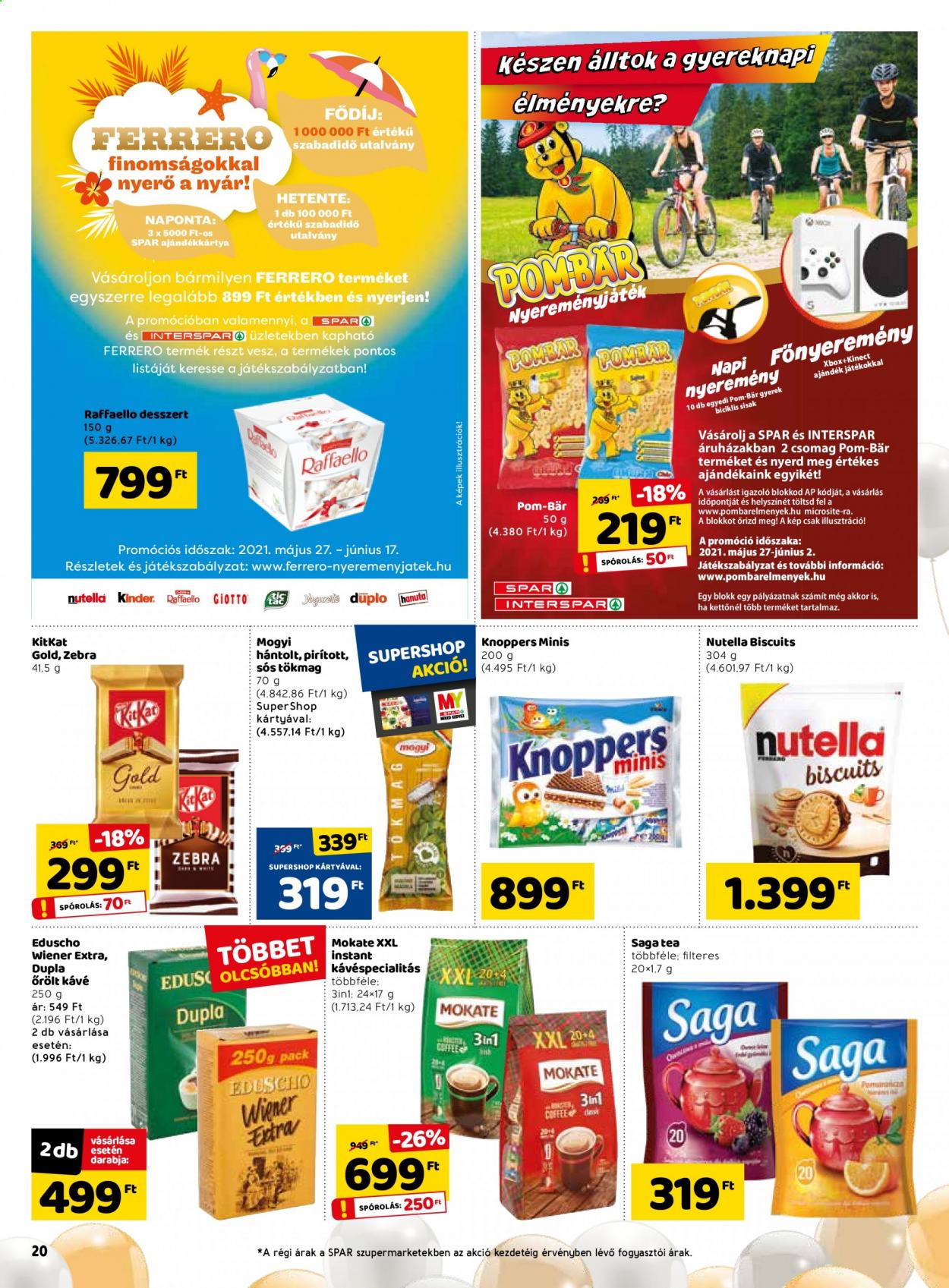 SPAR akciós újságok - 2021.05.27 - 2021.06.02. Oldal 20