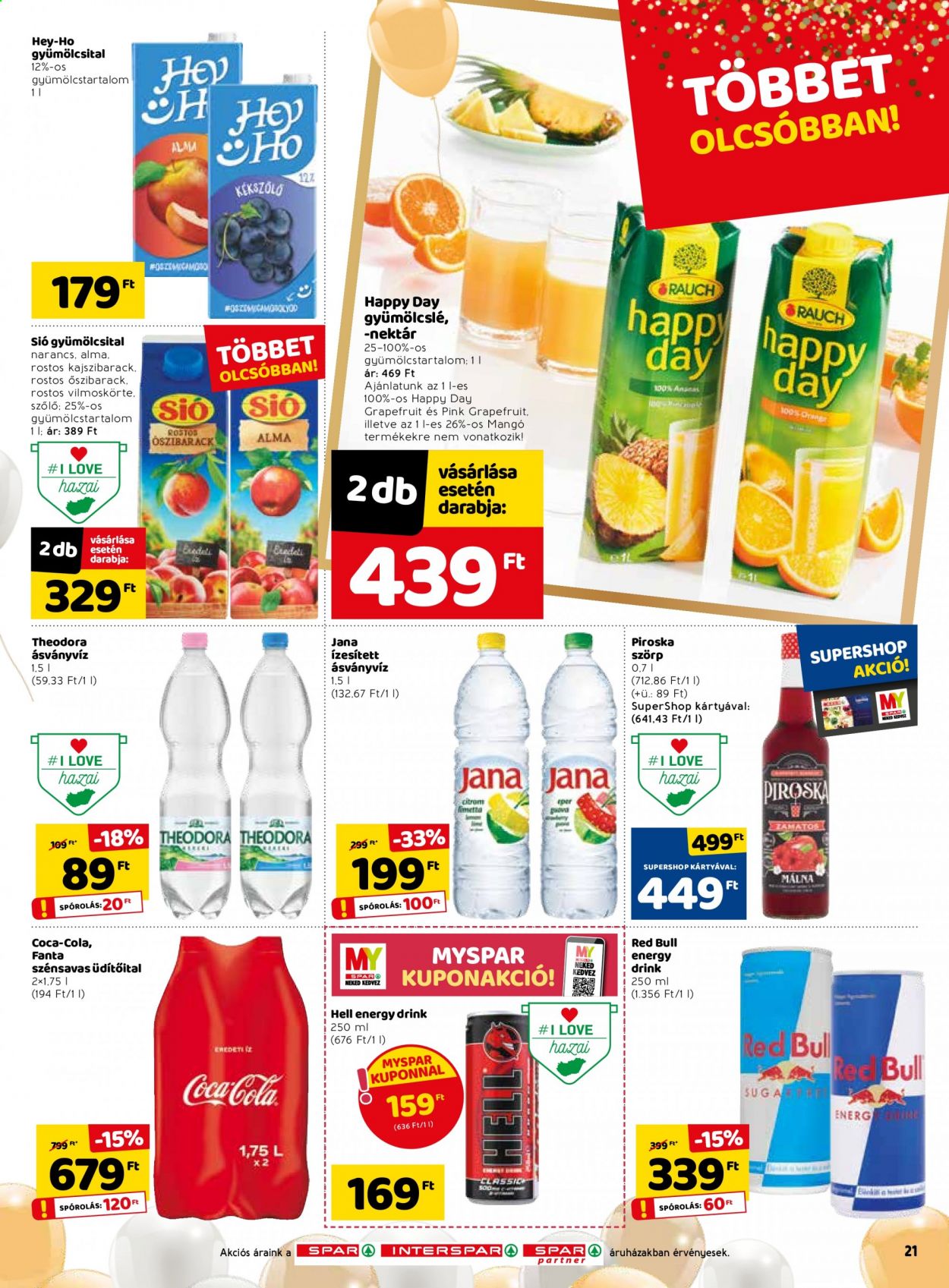 SPAR akciós újságok - 2021.05.27 - 2021.06.02. Oldal 21