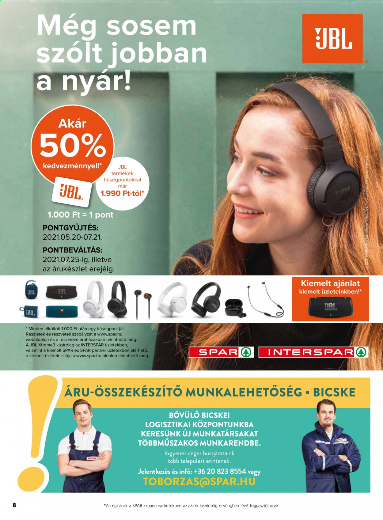 SPAR akciós újságok - 2021.05.27 - 2021.06.02. Oldal 8