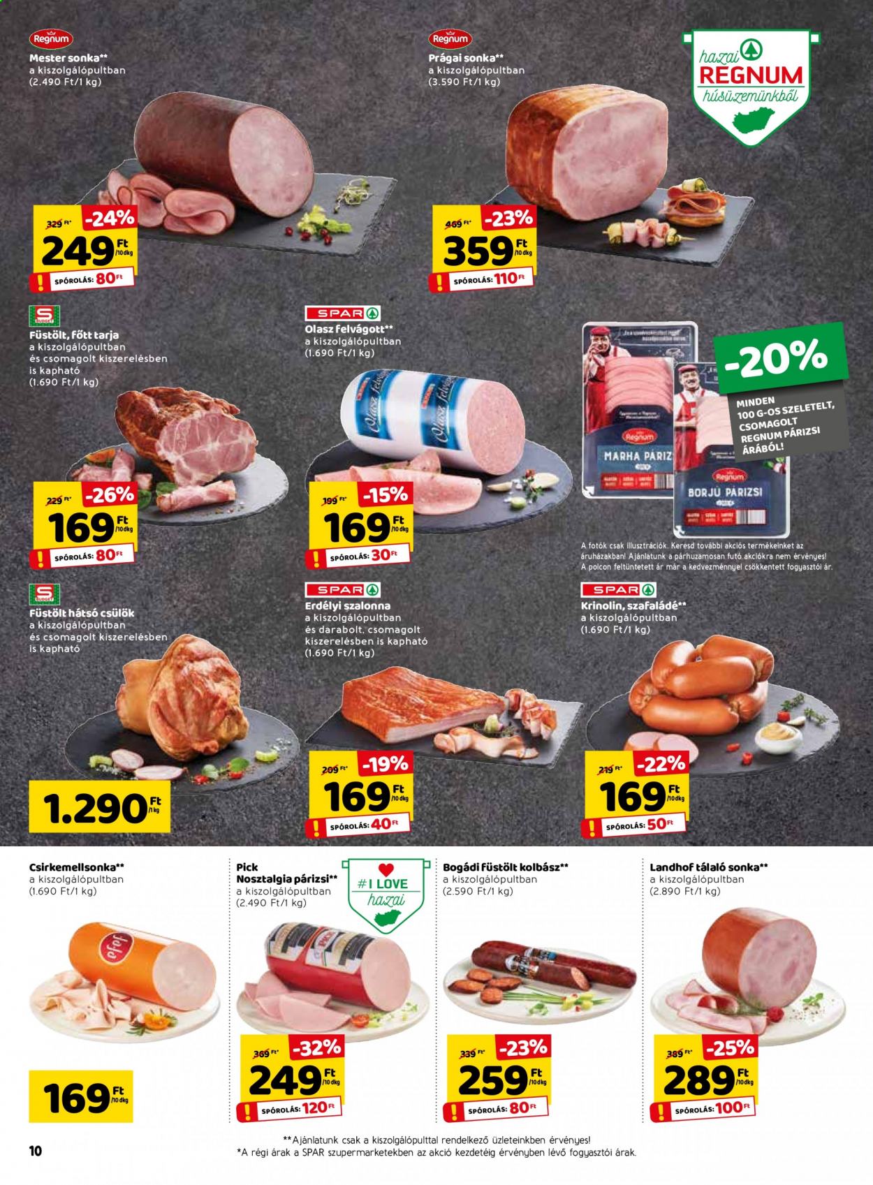 SPAR akciós újságok - 2021.05.27 - 2021.06.02. Oldal 10