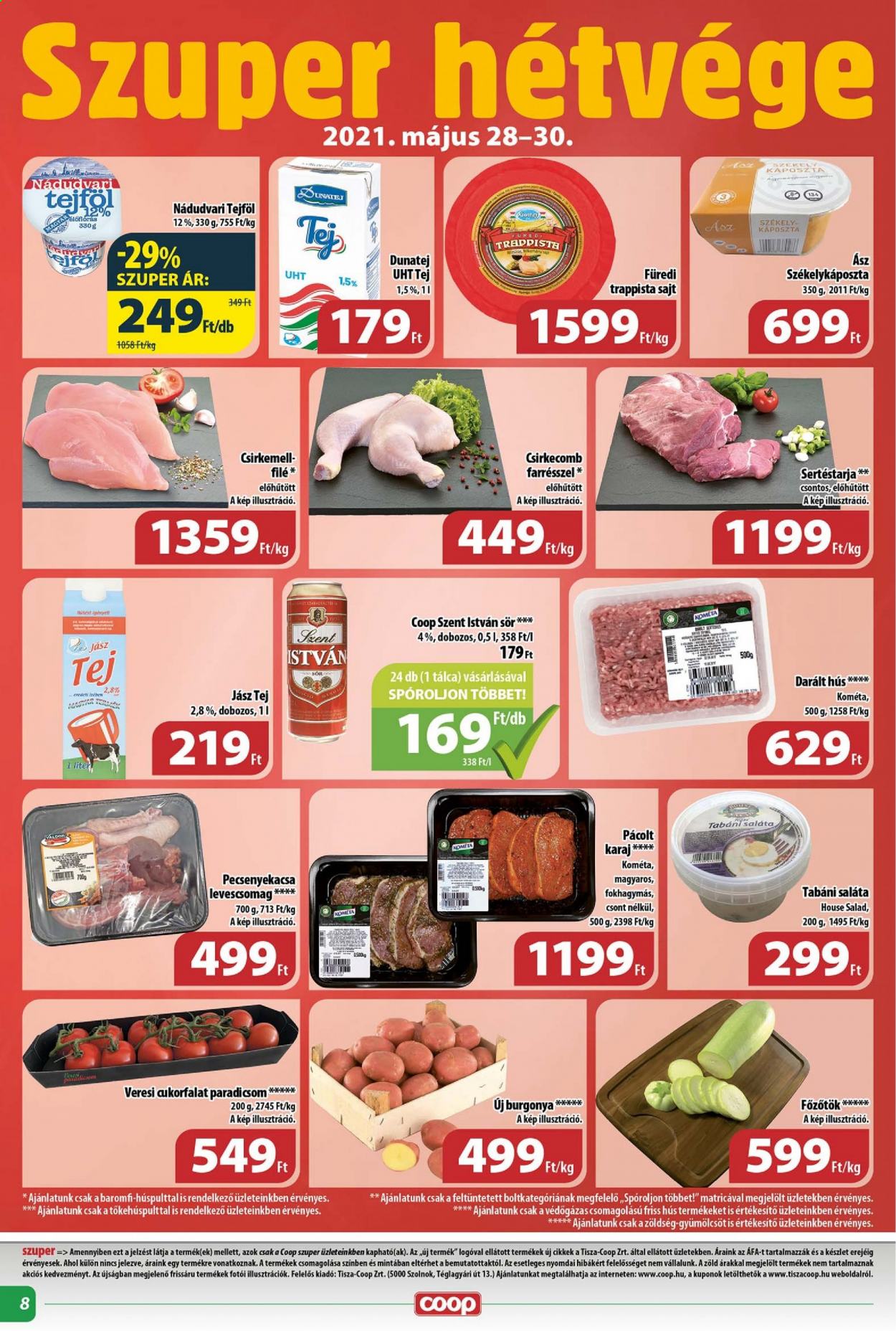 Coop akciós újságok - 2021.05.26 - 2021.06.01. Oldal 8