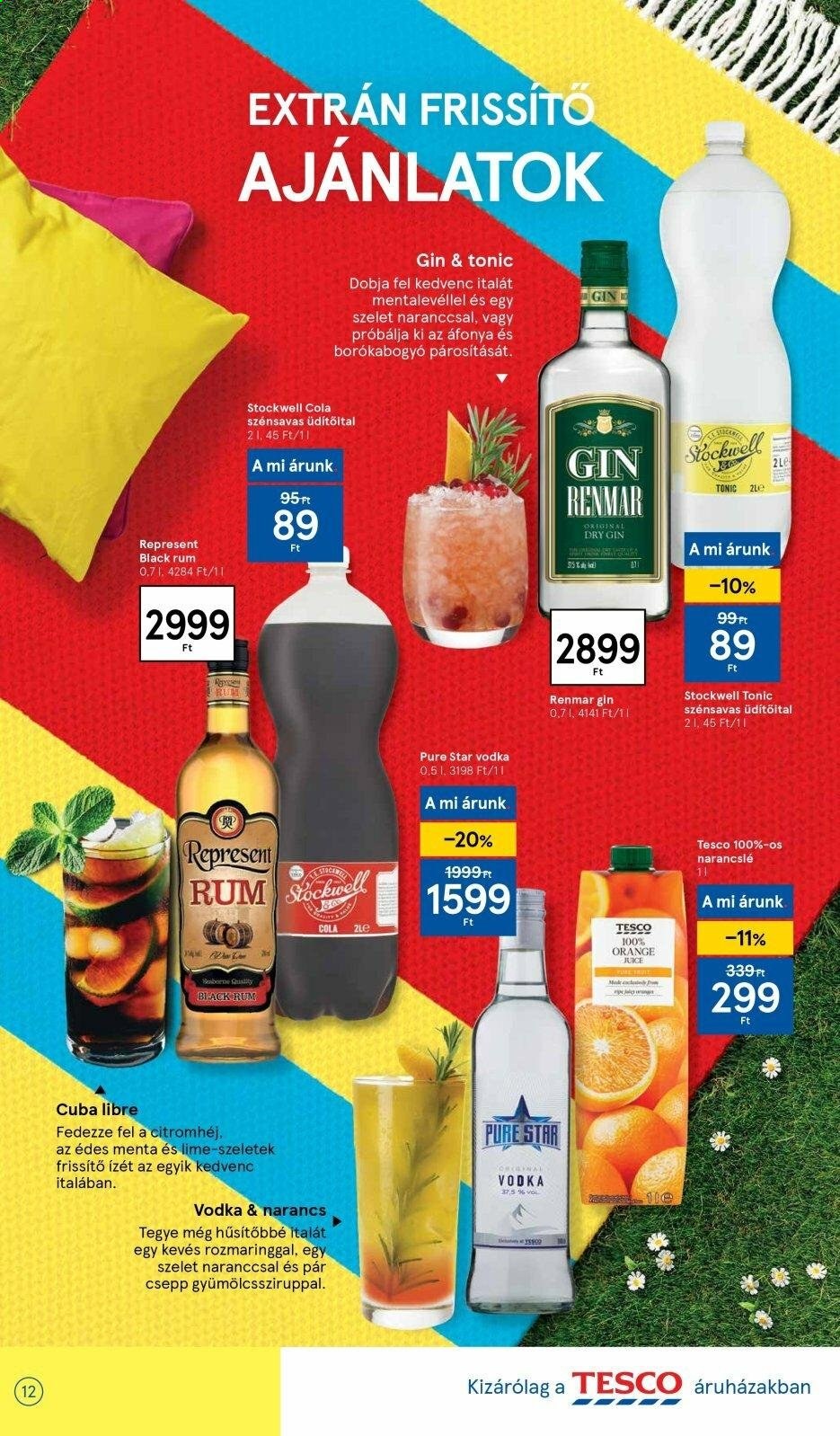 TESCO akciós újságok - 2021.05.27 - 2021.06.02. Oldal 12
