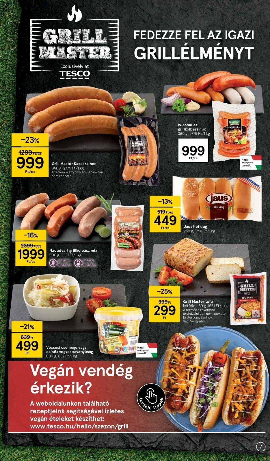 TESCO akciós újságok - 2021.05.27 - 2021.06.09. Oldal 7