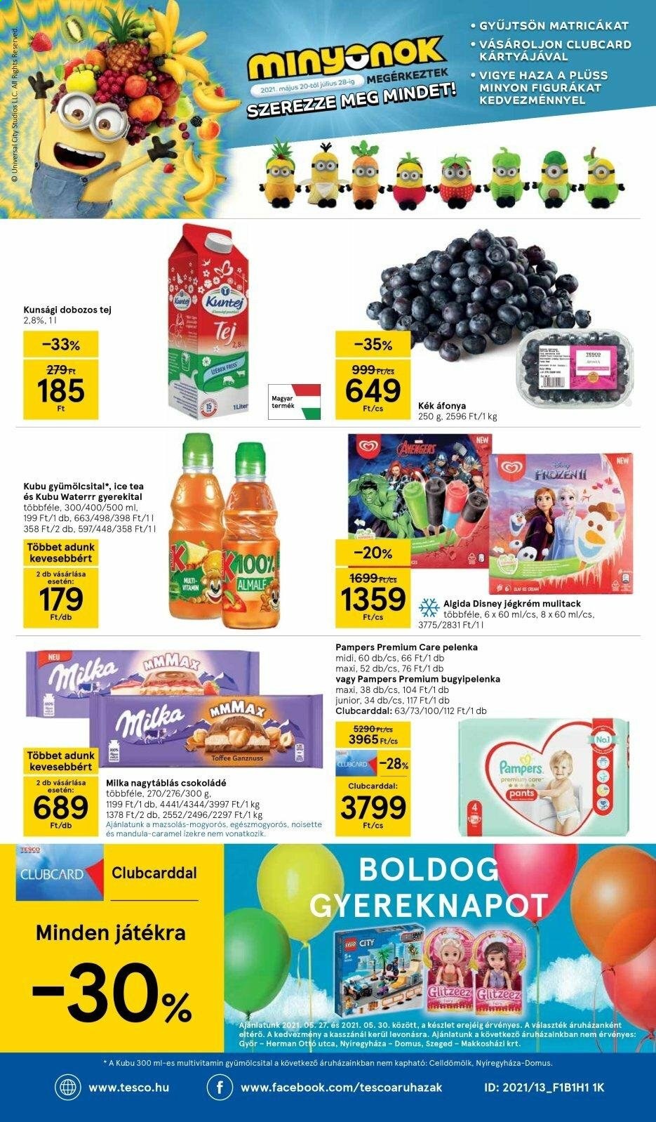 TESCO akciós újságok - 2021.05.27 - 2021.06.02. Oldal 8