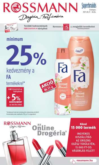 Újság Rossmann - 2021.05.31 - 2021.06.04.