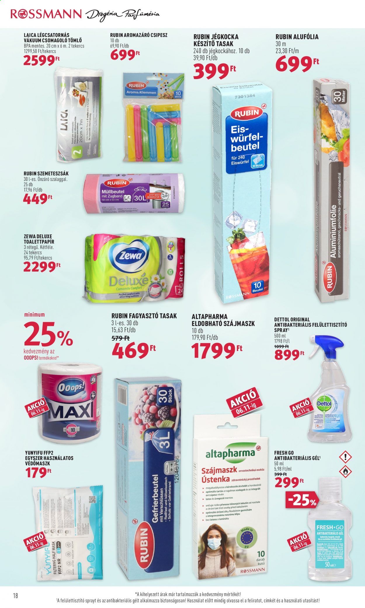 Rossmann akciós újságok - 2021.05.31 - 2021.06.04. Oldal 18