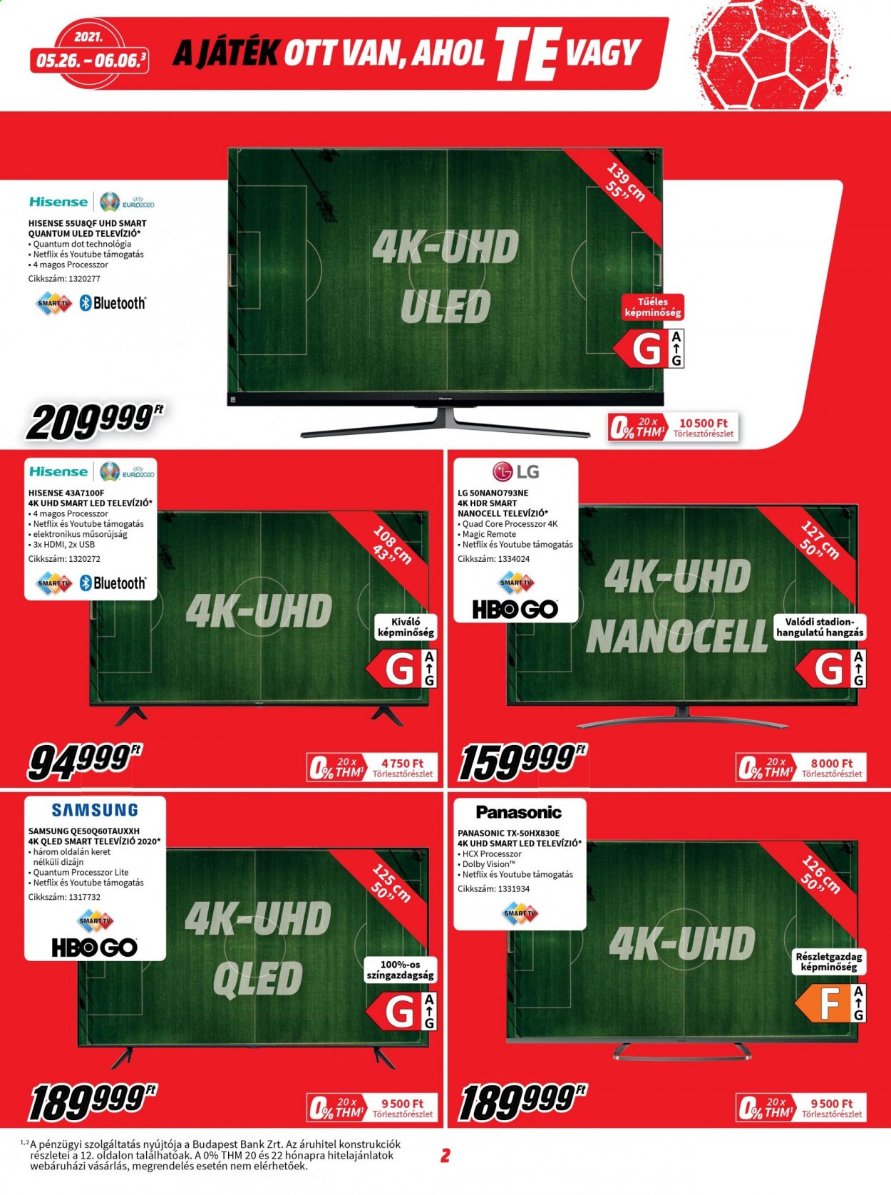 MediaMarkt akciós újságok - 2021.05.26 - 2021.06.06. Oldal 2