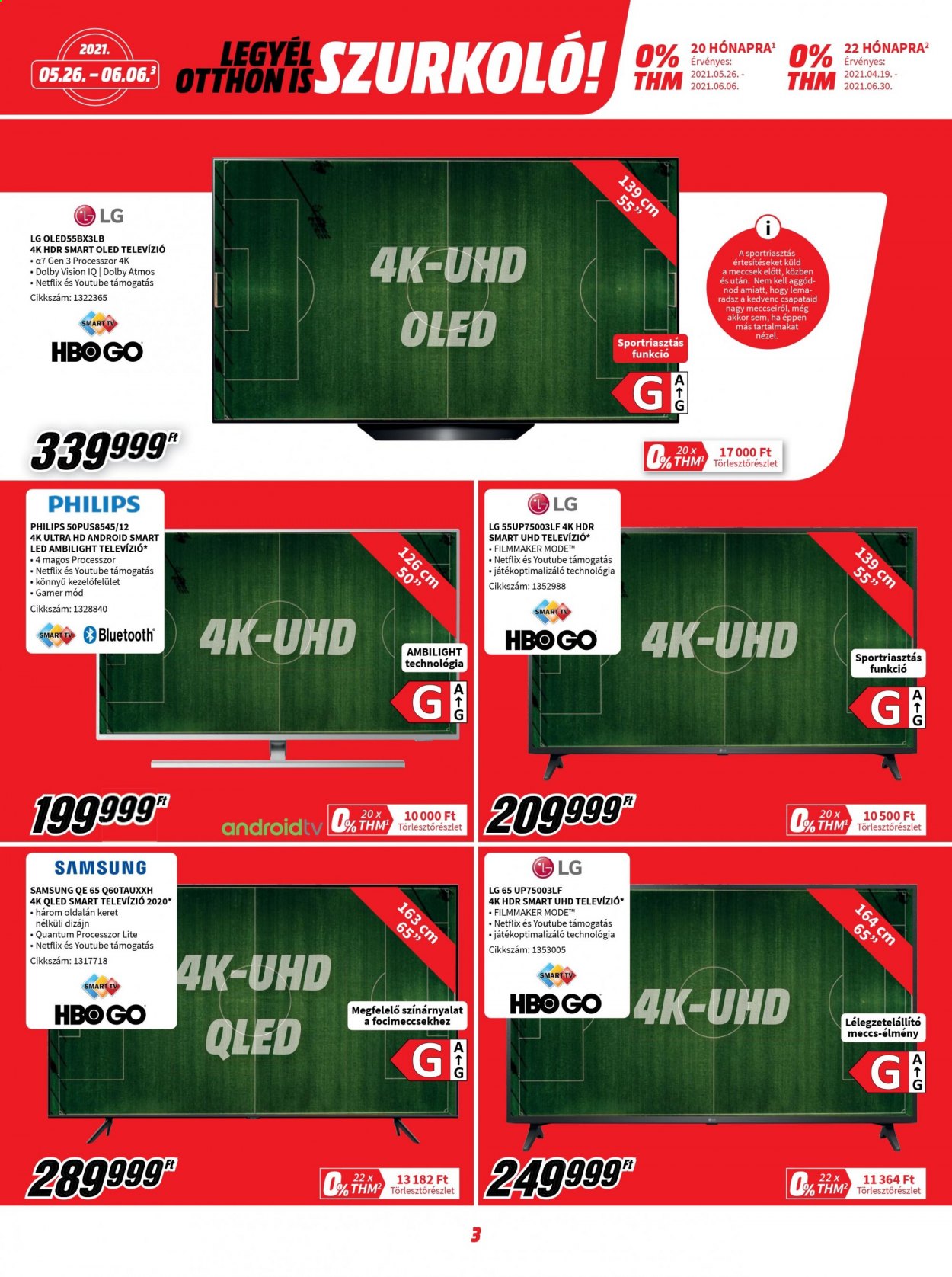 MediaMarkt akciós újságok - 2021.05.26 - 2021.06.06. Oldal 3