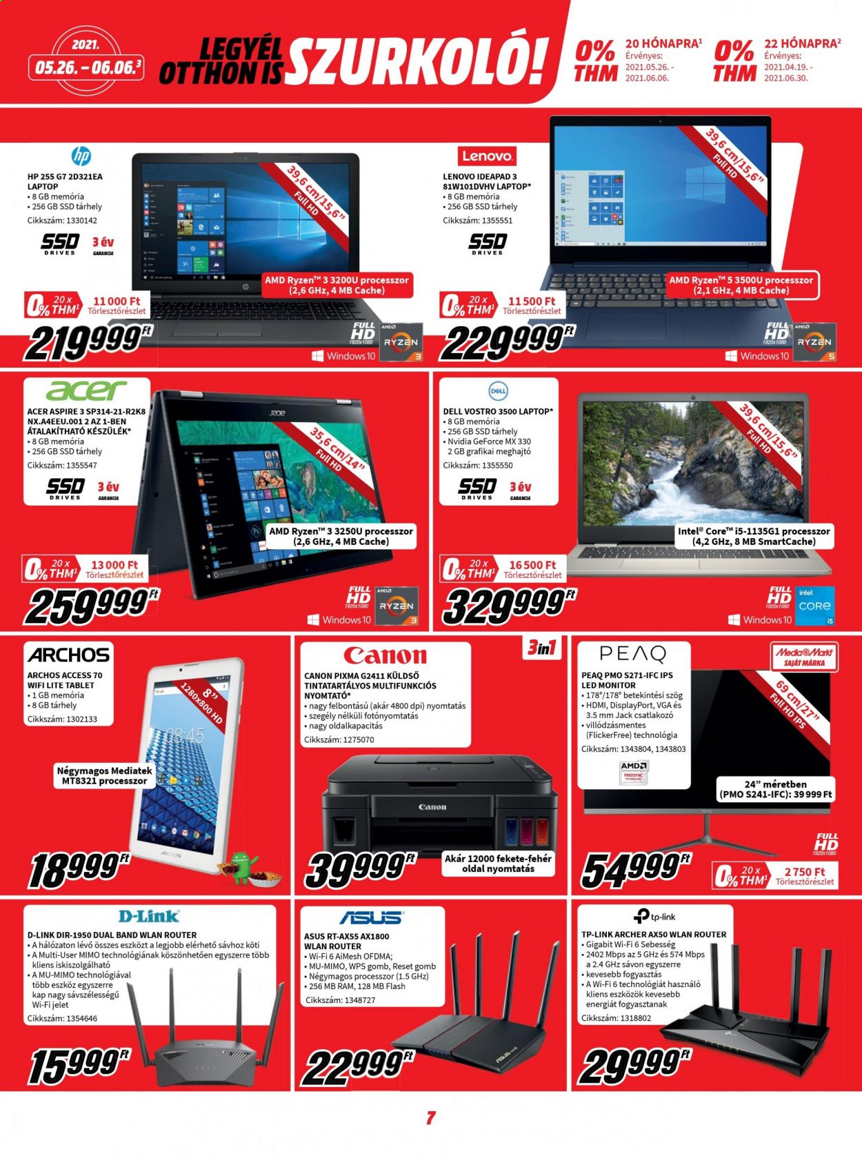 MediaMarkt akciós újságok - 2021.05.26 - 2021.06.06. Oldal 7