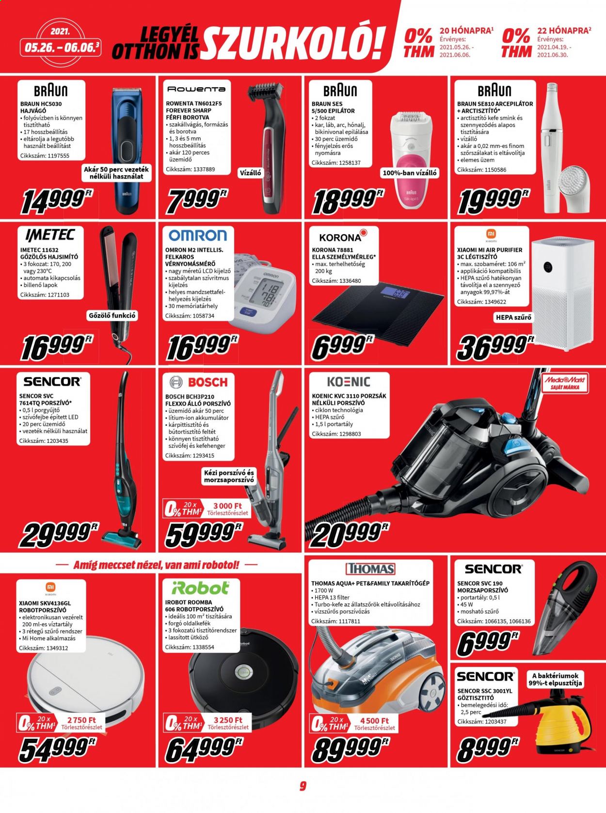 MediaMarkt akciós újságok - 2021.05.26 - 2021.06.06. Oldal 9