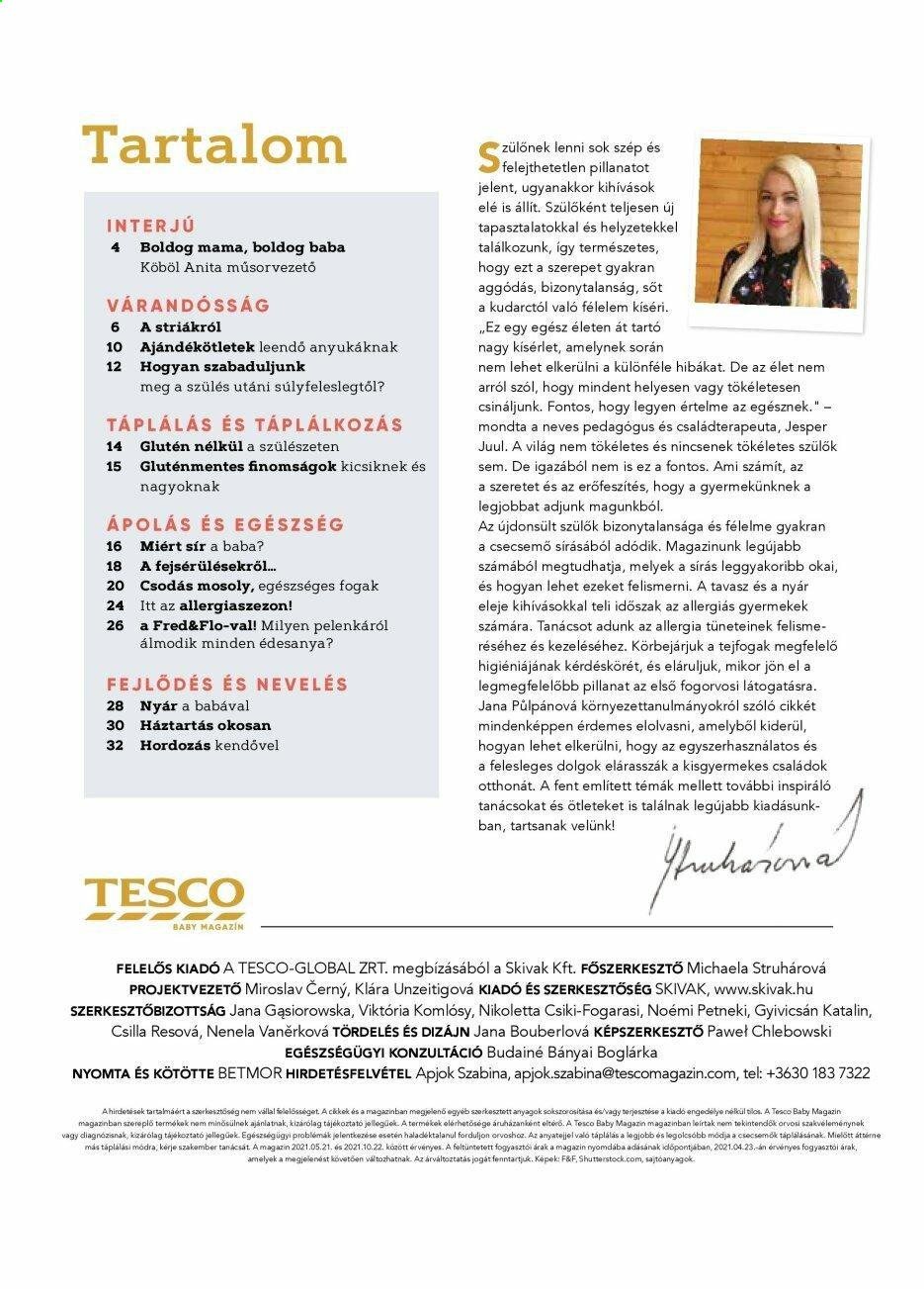 TESCO akciós újságok. Oldal 3