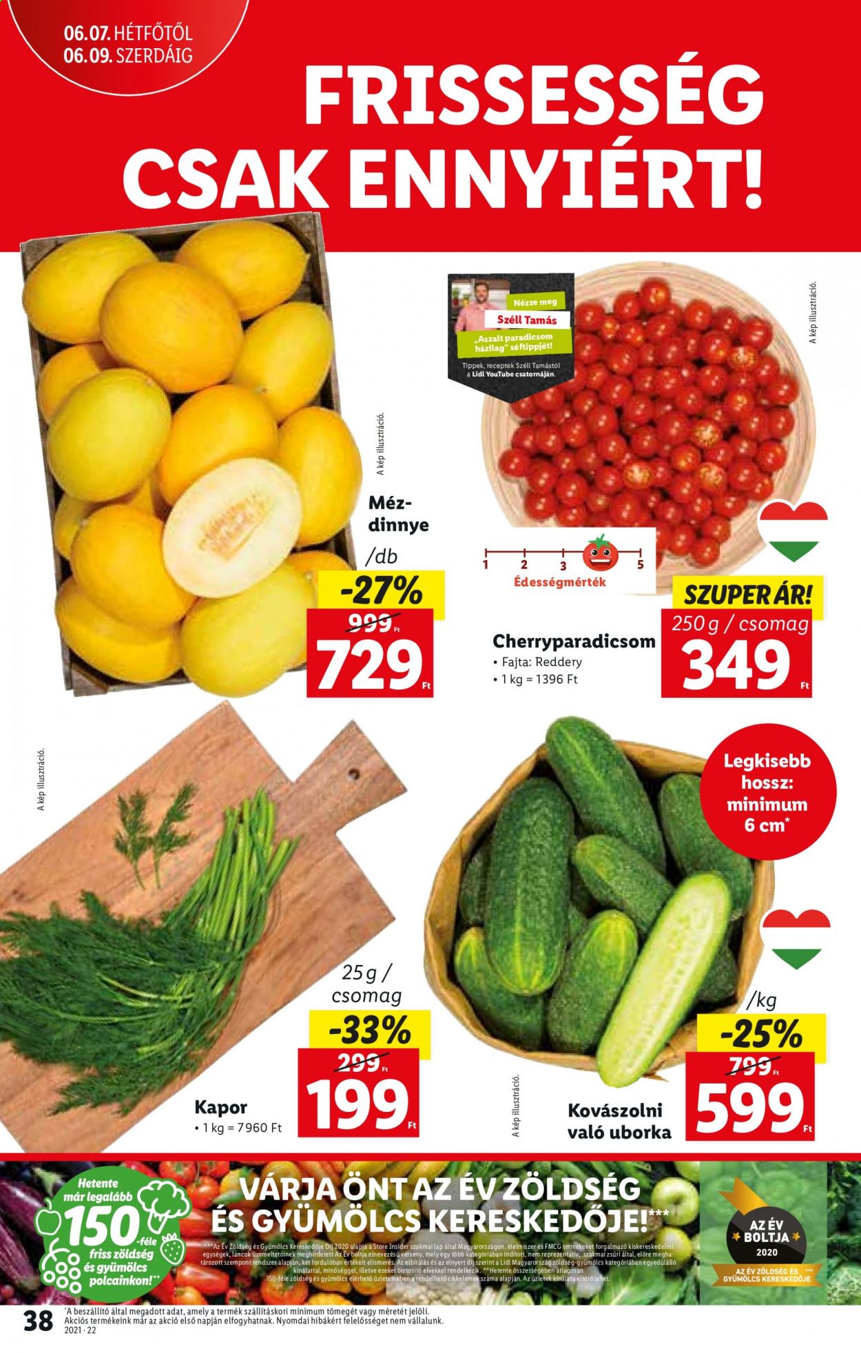 Lidl akciós újságok - 2021.06.03 - 2021.06.09. Oldal 38