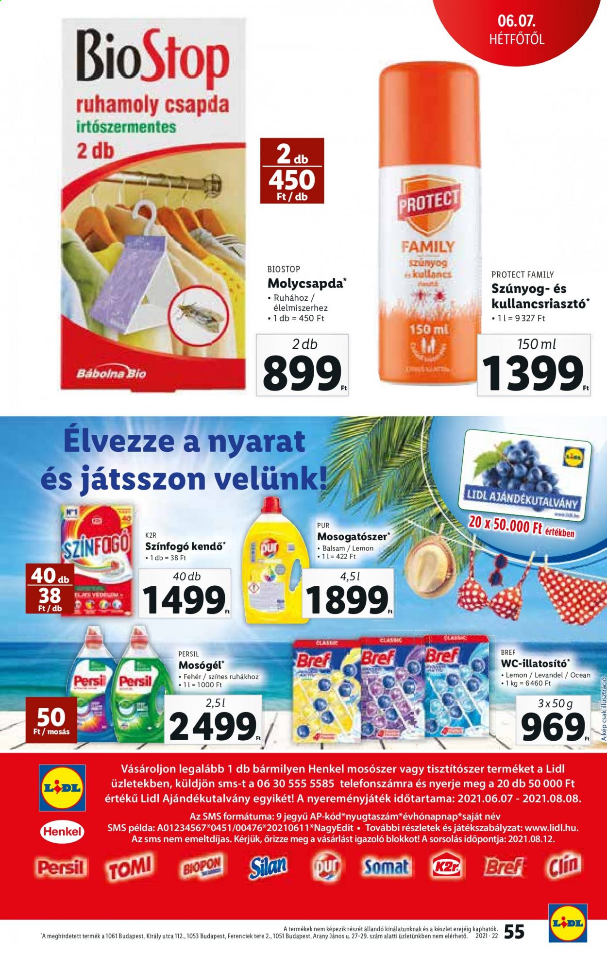 Lidl akciós újságok - 2021.06.03 - 2021.06.09. Oldal 55