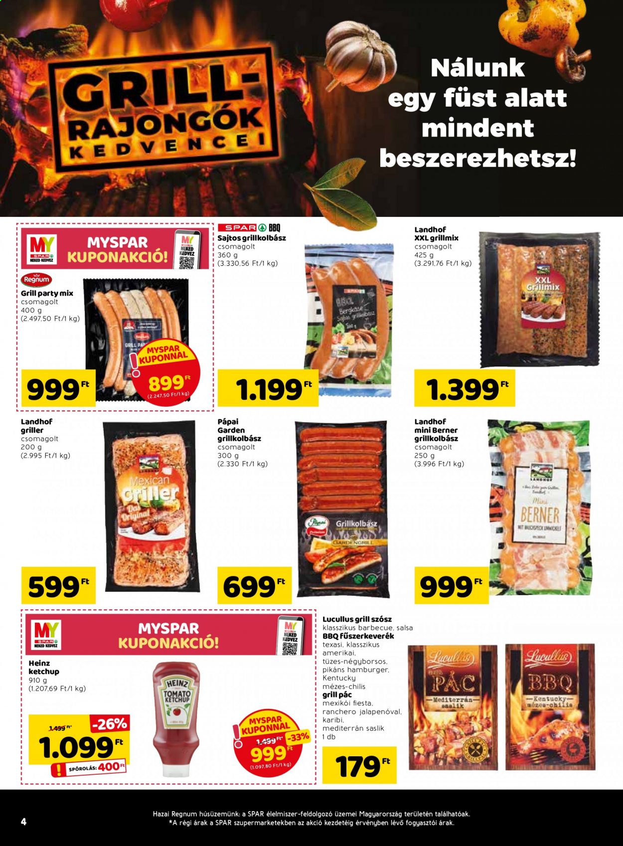 SPAR akciós újságok - 2021.06.03 - 2021.06.09. Oldal 4