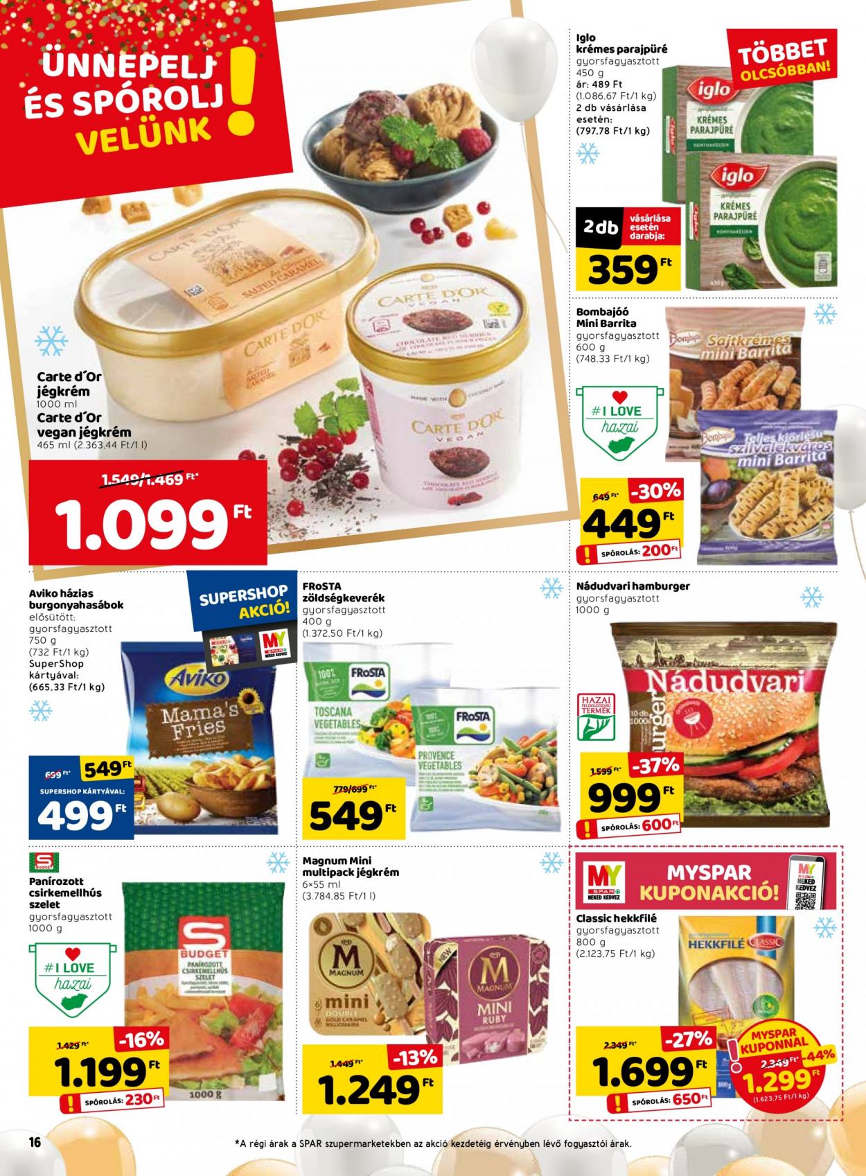 SPAR akciós újságok - 2021.06.03 - 2021.06.09. Oldal 16