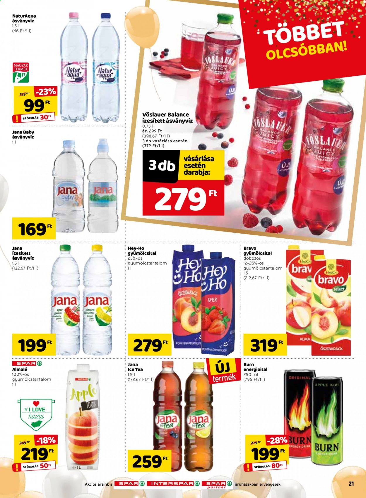 SPAR akciós újságok - 2021.06.03 - 2021.06.09. Oldal 21