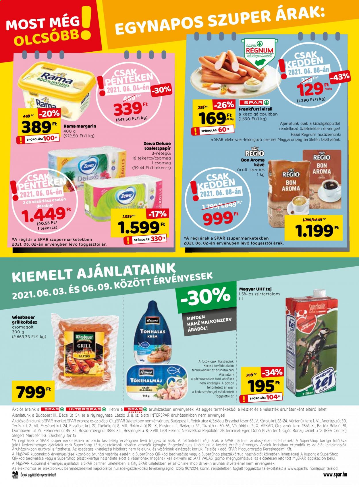 SPAR akciós újságok - 2021.06.03 - 2021.06.09. Oldal 28