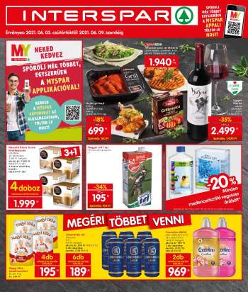 Újság INTERSPAR - 2021.06.03 - 2021.06.09.