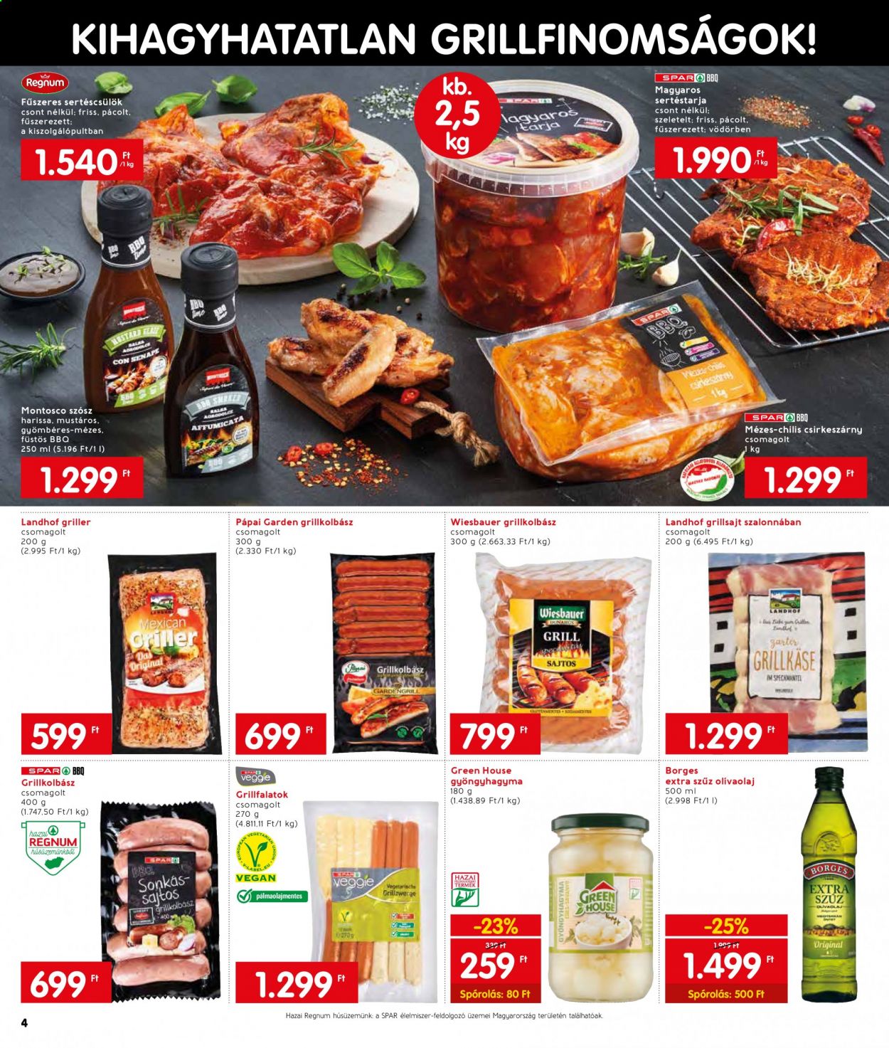 INTERSPAR akciós újságok - 2021.06.03 - 2021.06.09. Oldal 4