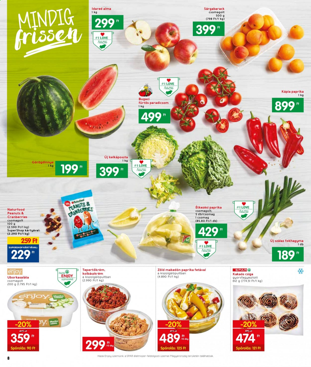 INTERSPAR akciós újságok - 2021.06.03 - 2021.06.09. Oldal 8
