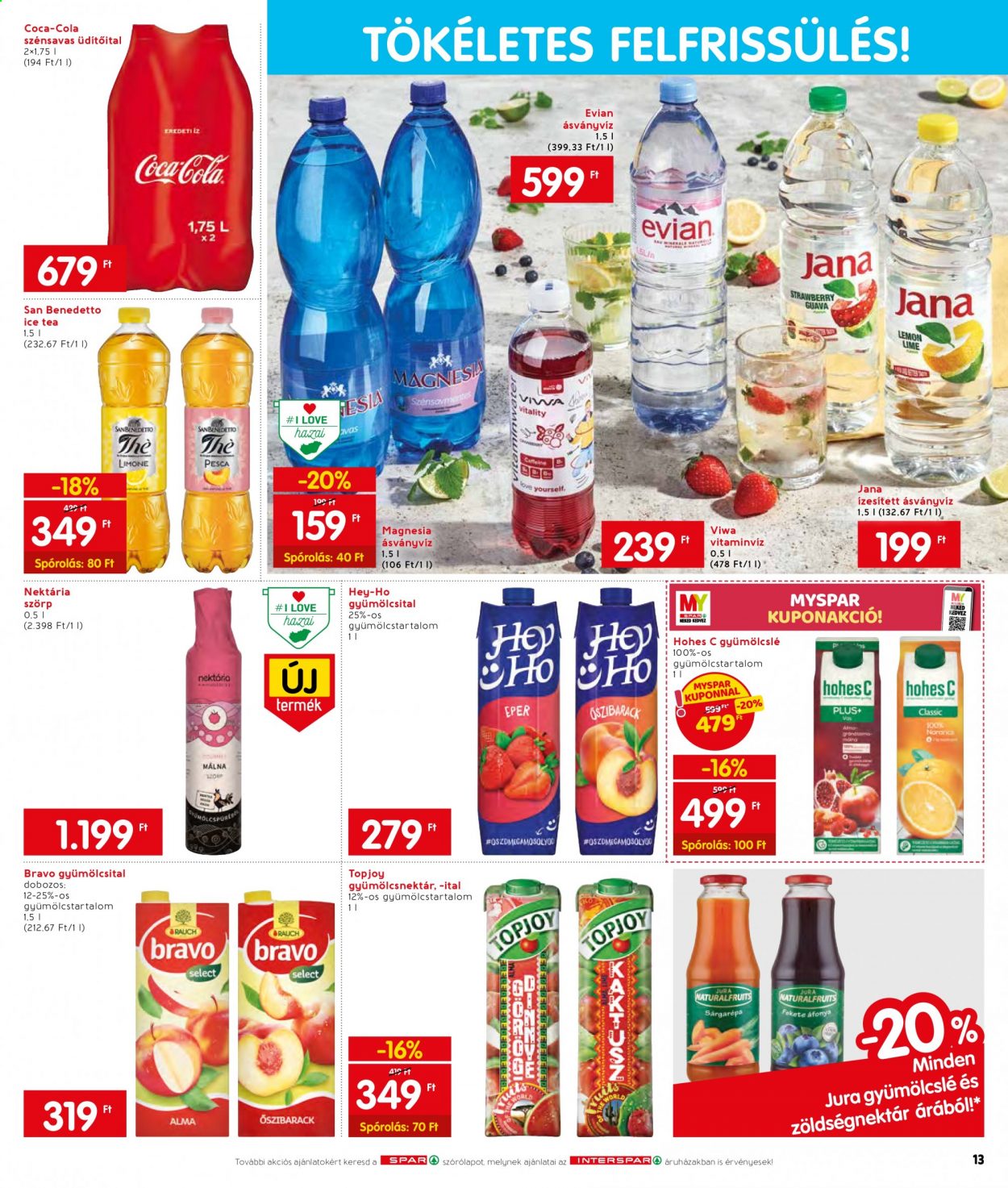 INTERSPAR akciós újságok - 2021.06.03 - 2021.06.09. Oldal 13
