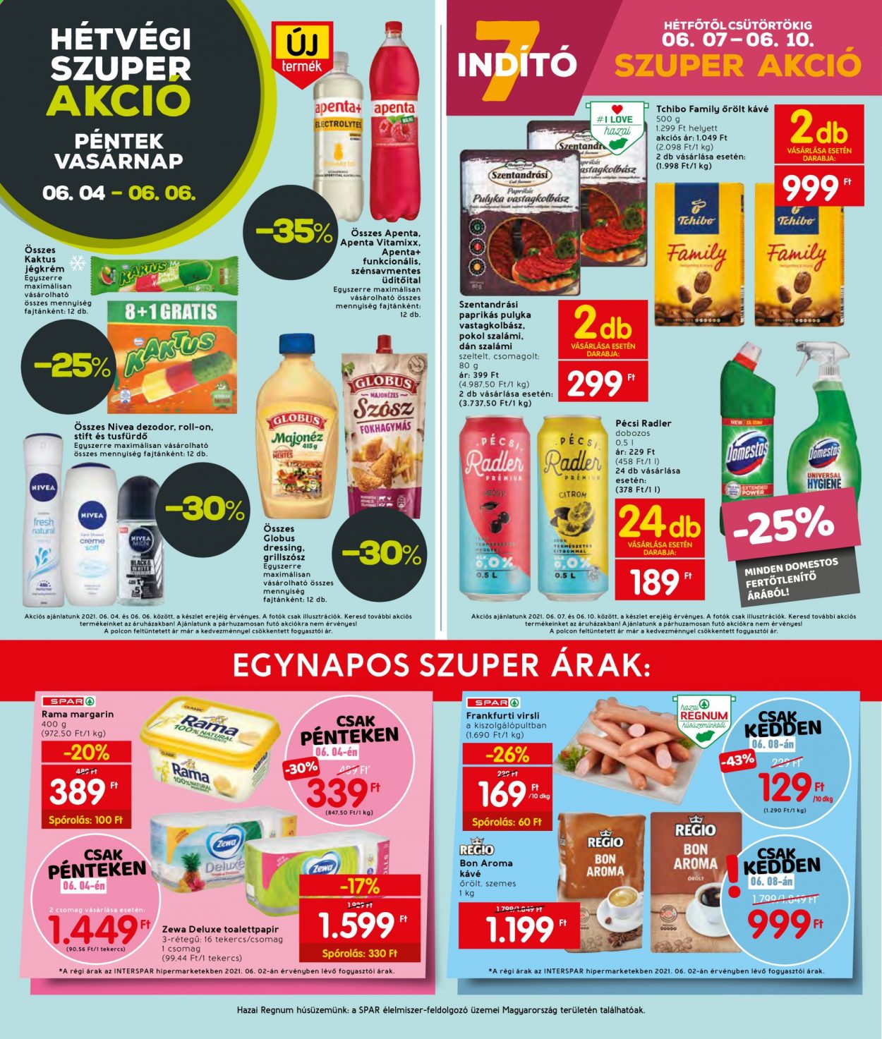 INTERSPAR akciós újságok - 2021.06.03 - 2021.06.09. Oldal 20