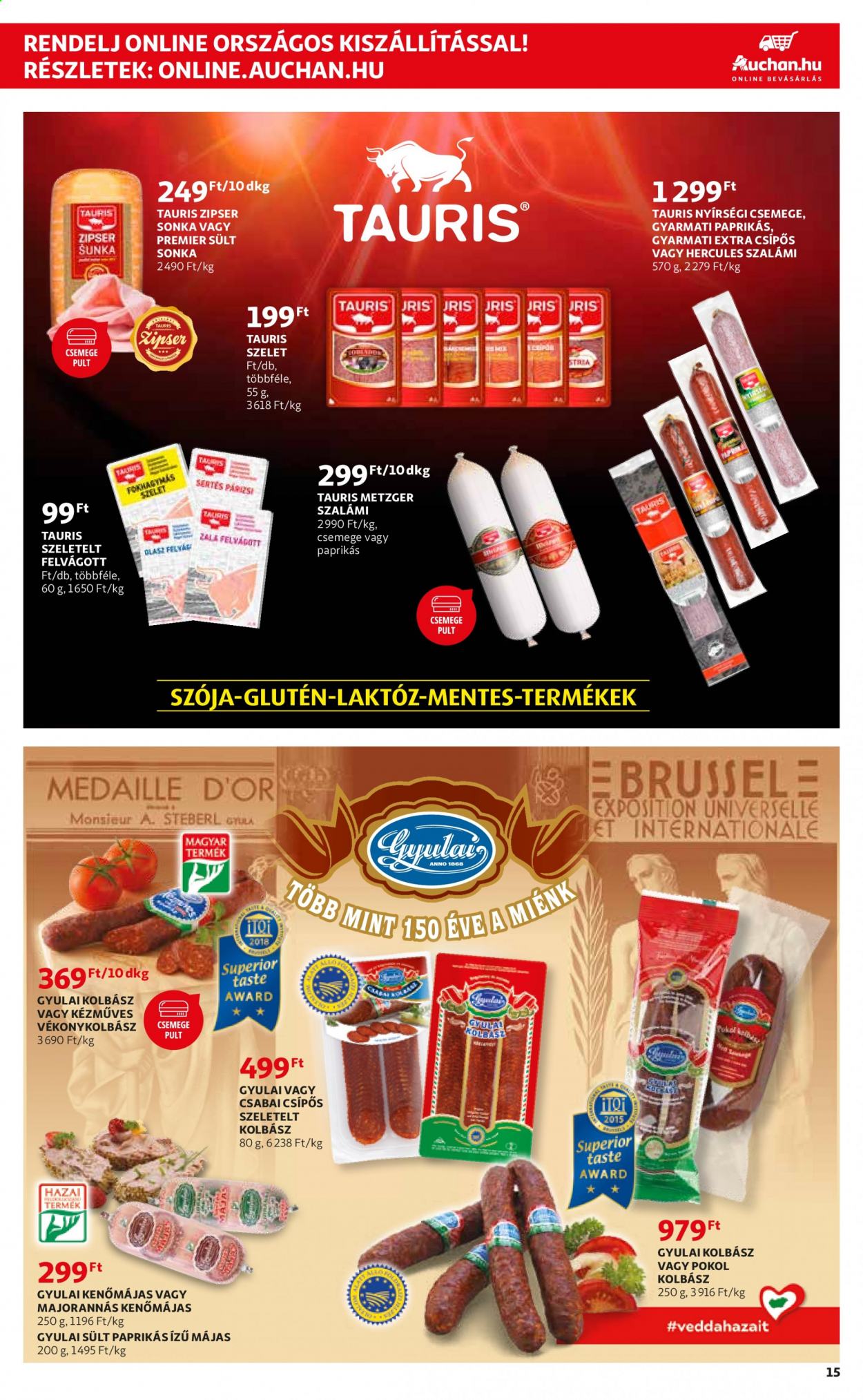 Auchan akciós újságok - 2021.06.03 - 2021.06.09. Oldal 15