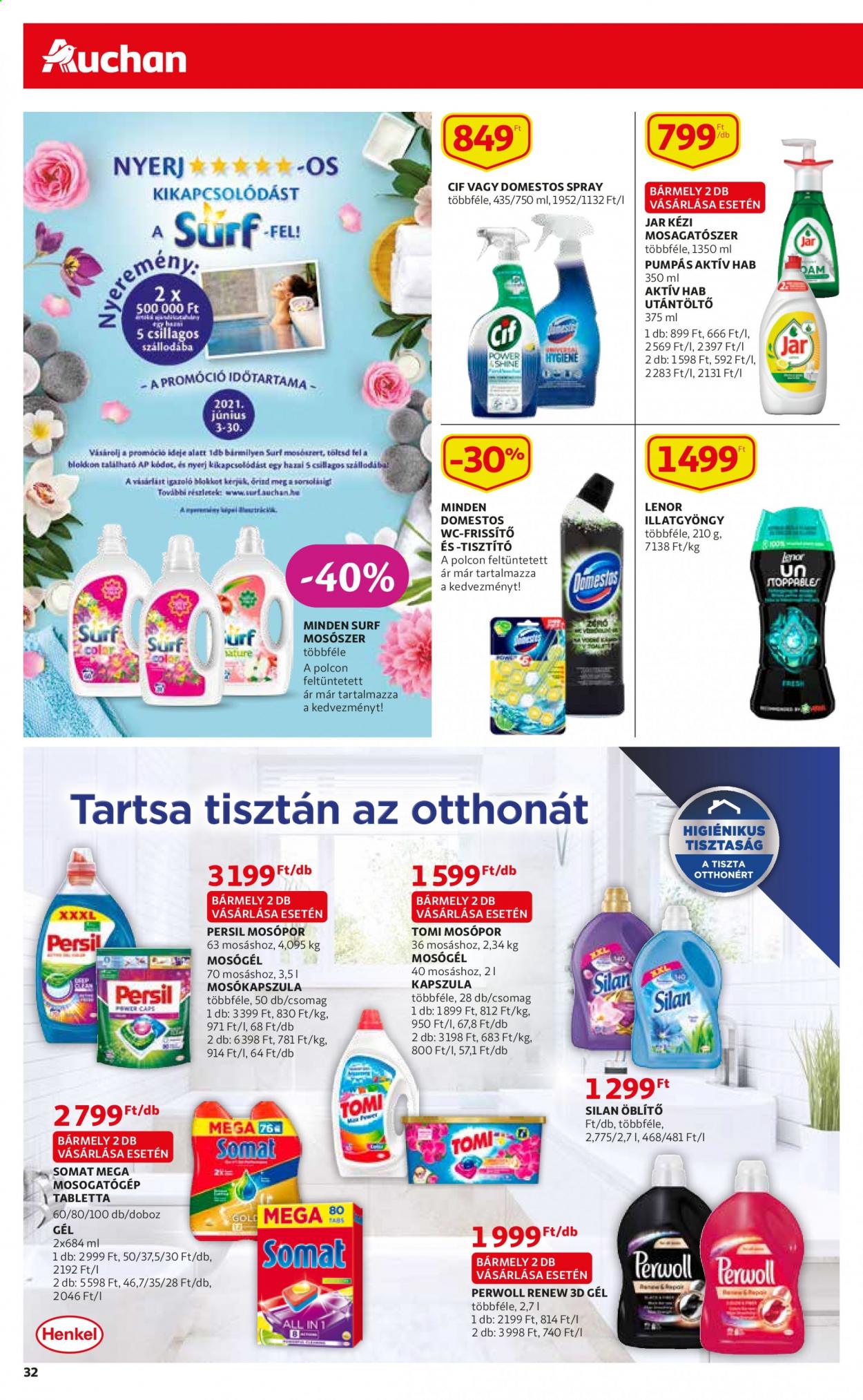 Auchan akciós újságok - 2021.06.03 - 2021.06.09. Oldal 32