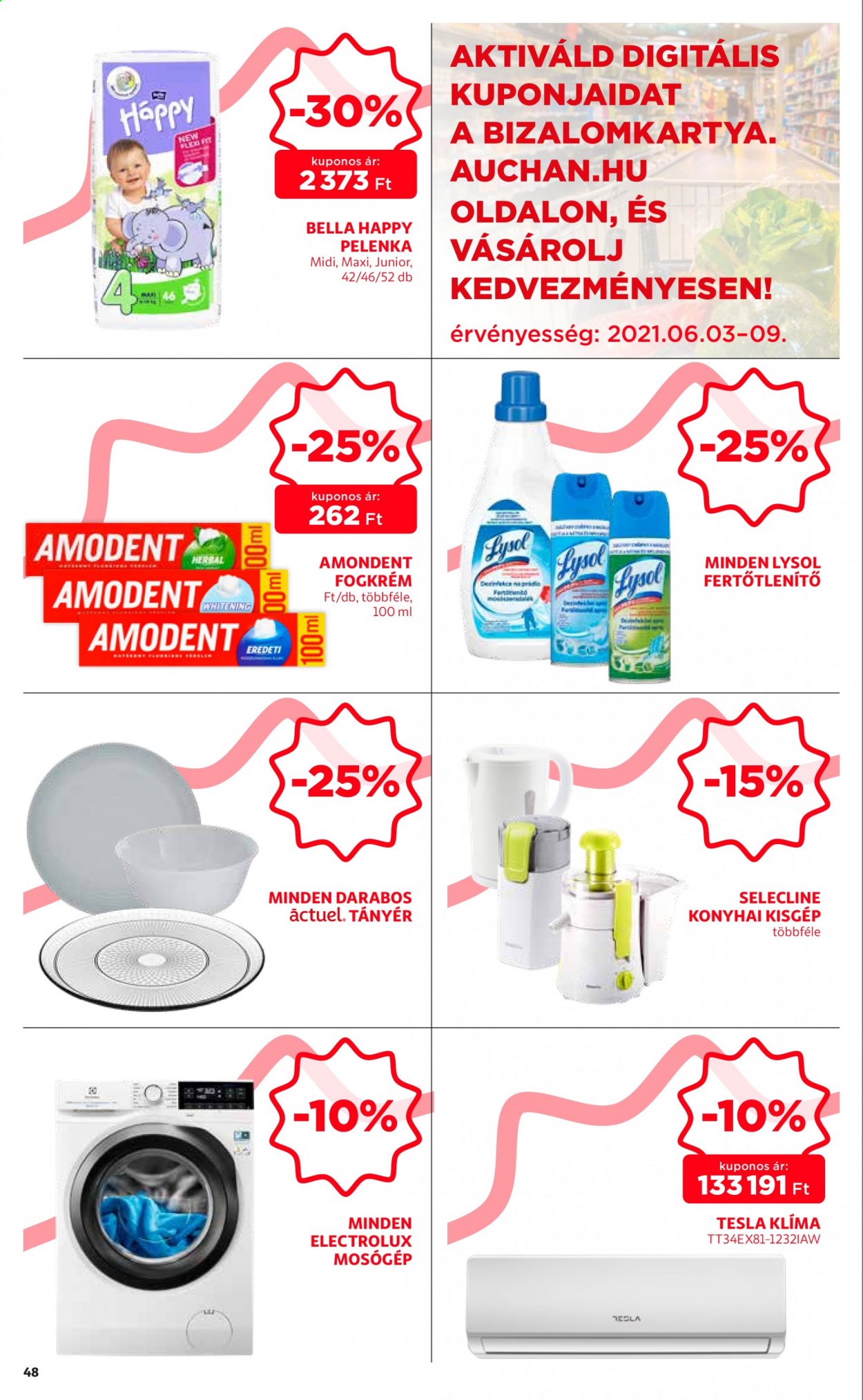 Auchan akciós újságok - 2021.06.03 - 2021.06.09. Oldal 48