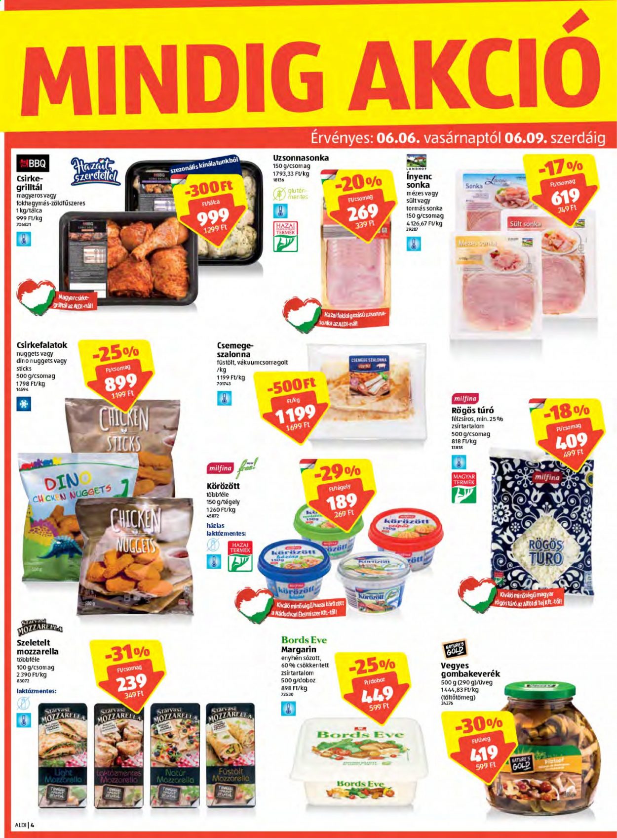 Aldi akciós újságok - 2021.06.03 - 2021.06.09. Oldal 4