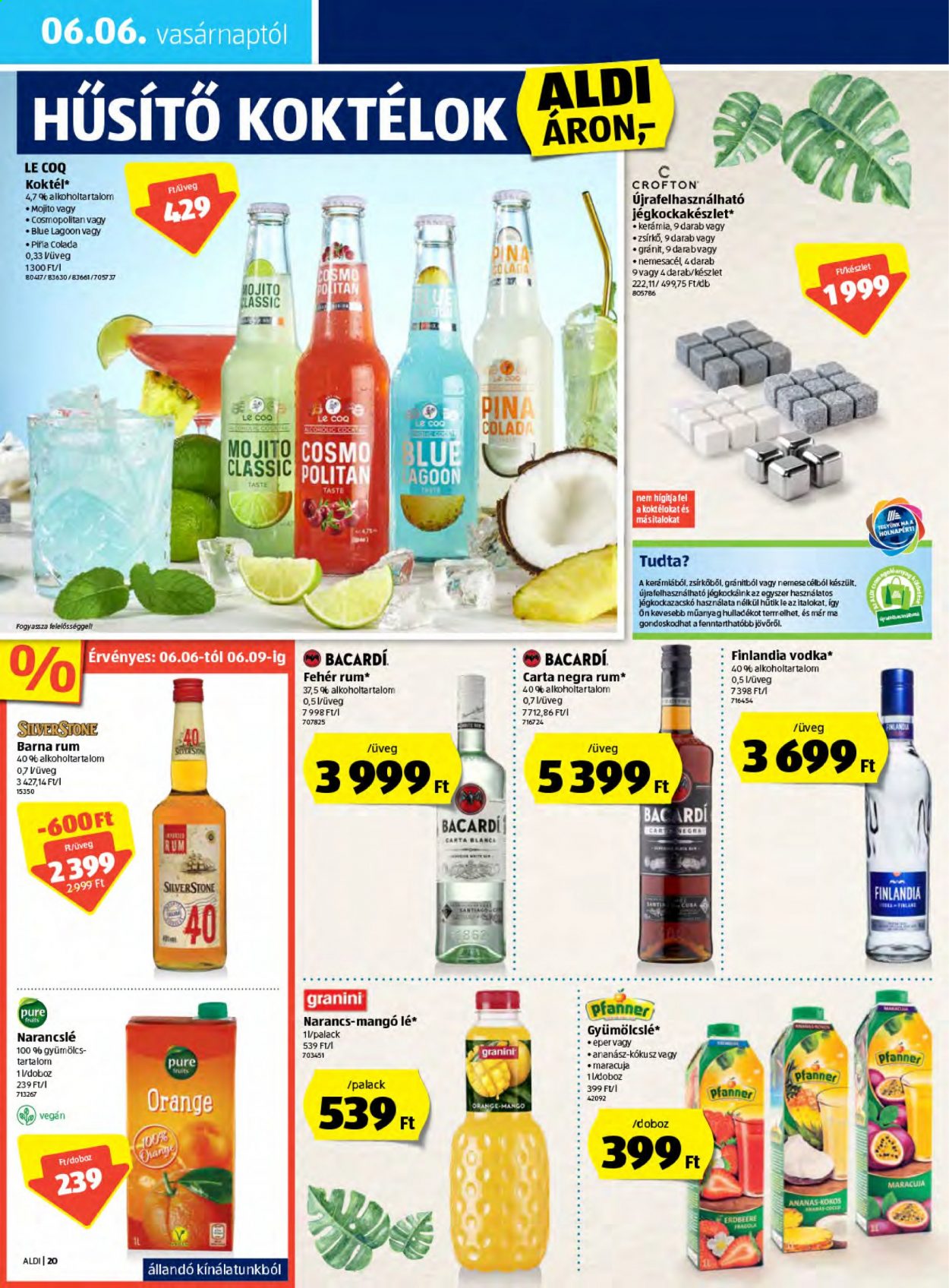 Aldi akciós újságok - 2021.06.03 - 2021.06.09. Oldal 20