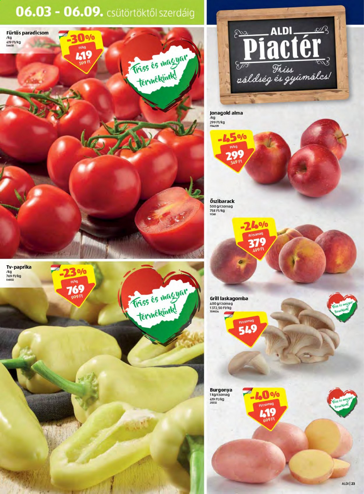 Aldi akciós újságok - 2021.06.03 - 2021.06.09. Oldal 23