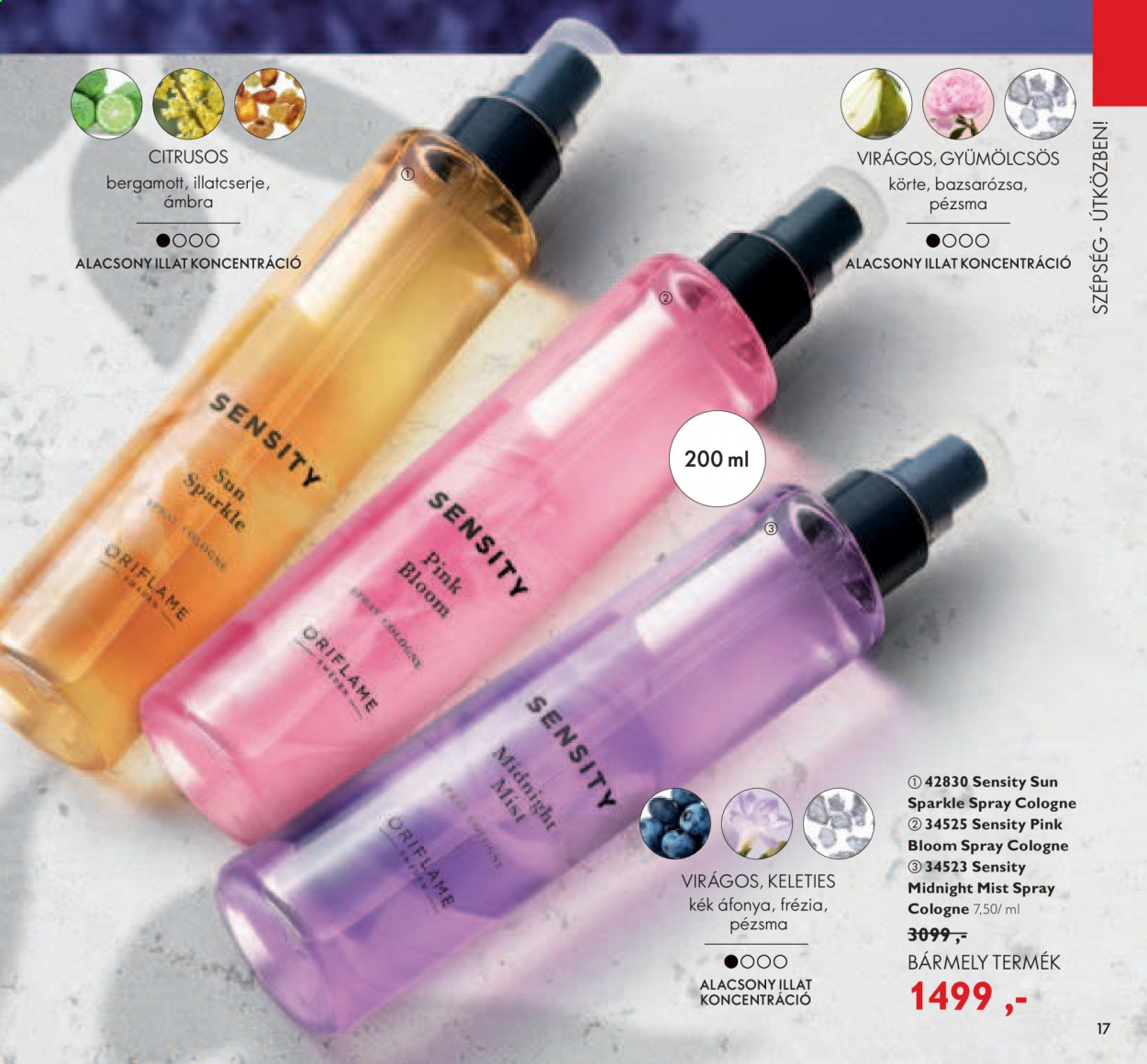 Oriflame akciós újságok - 2021.06.01 - 2021.06.21. Oldal 17