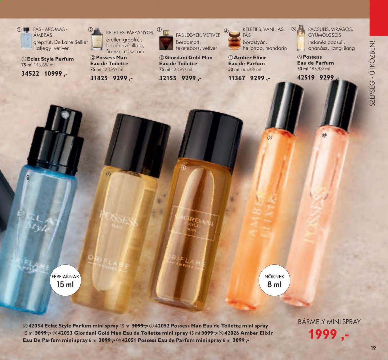 Oriflame akciós újságok - 2021.06.01 - 2021.06.21. Oldal 19