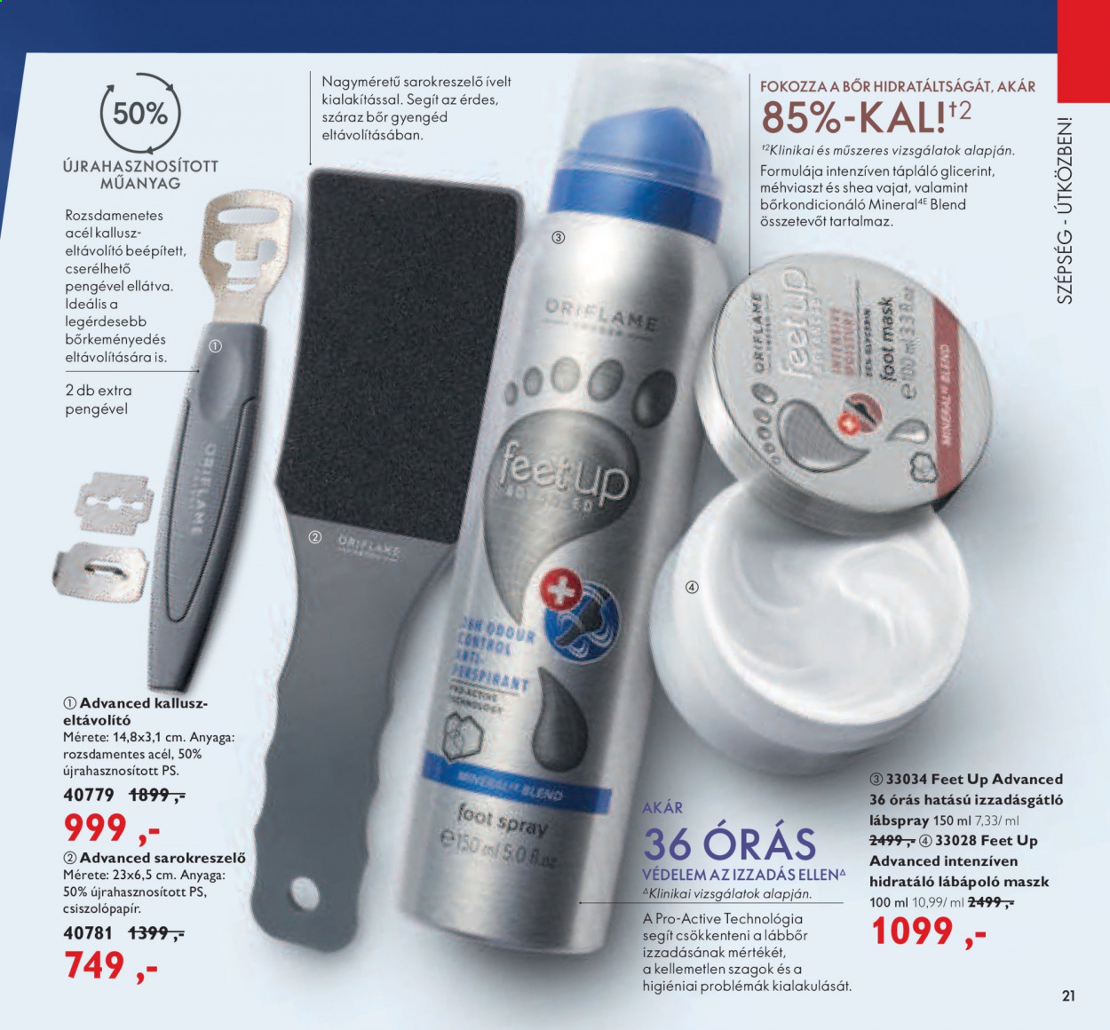 Oriflame akciós újságok - 2021.06.01 - 2021.06.21. Oldal 21
