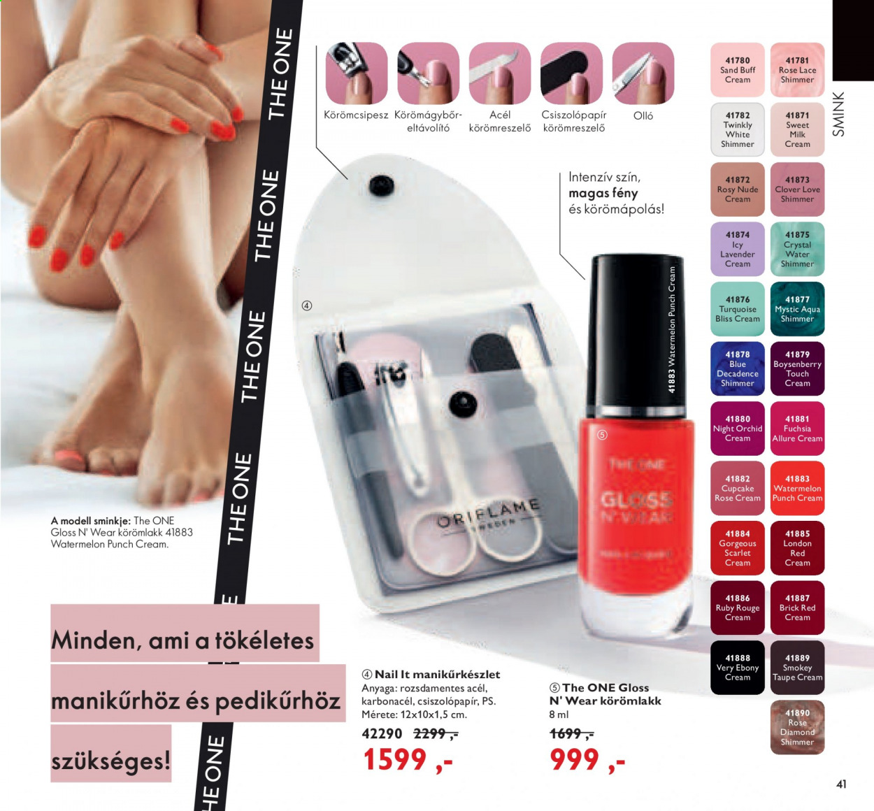 Oriflame akciós újságok - 2021.06.01 - 2021.06.21. Oldal 41
