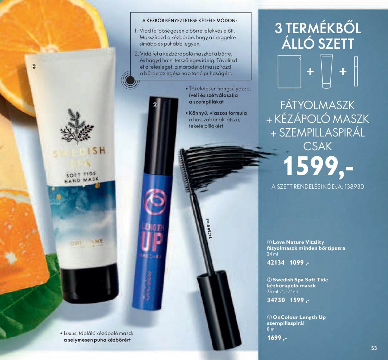 Oriflame akciós újságok - 2021.06.01 - 2021.06.21. Oldal 53