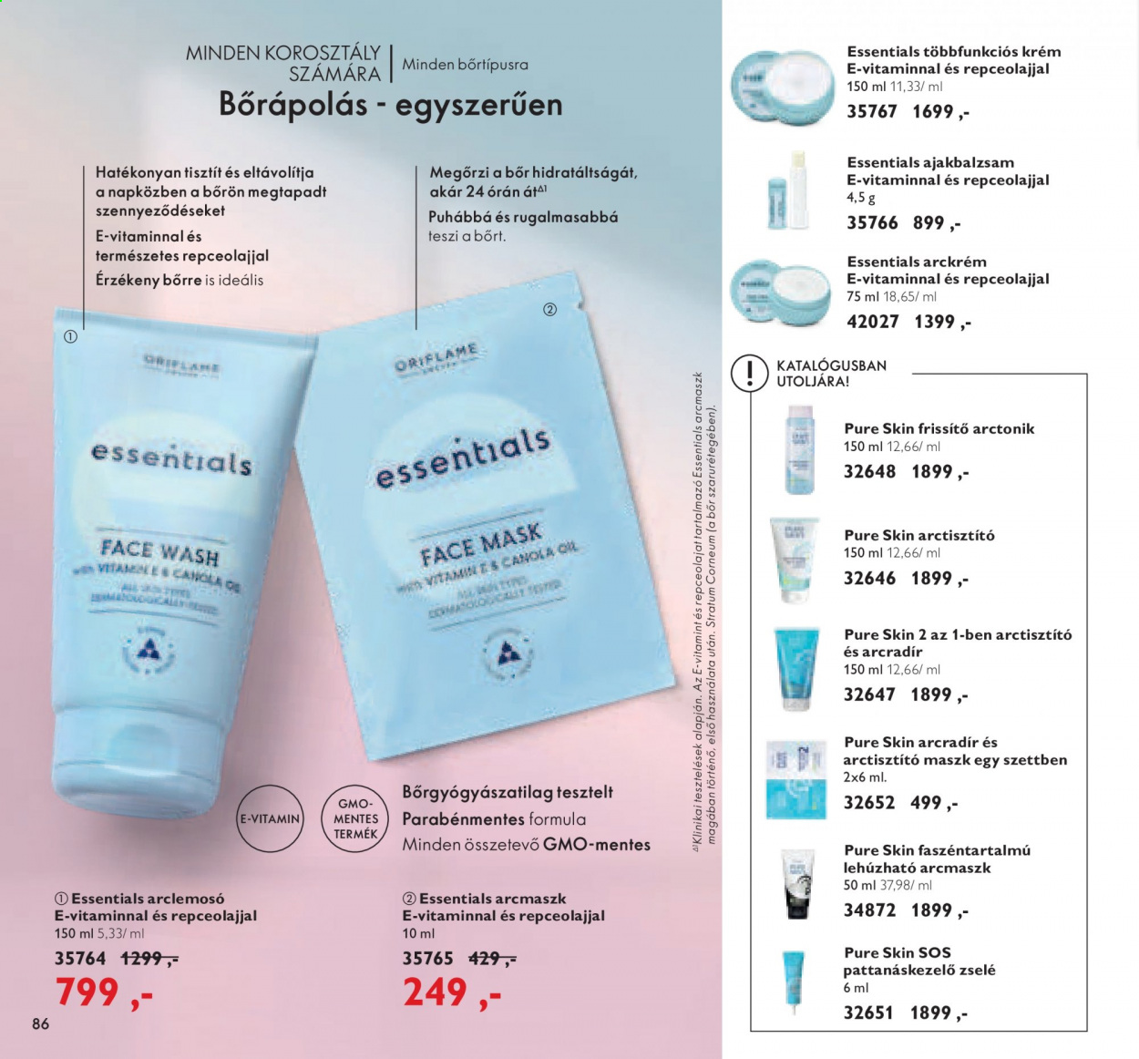 Oriflame akciós újságok - 2021.06.01 - 2021.06.21. Oldal 86