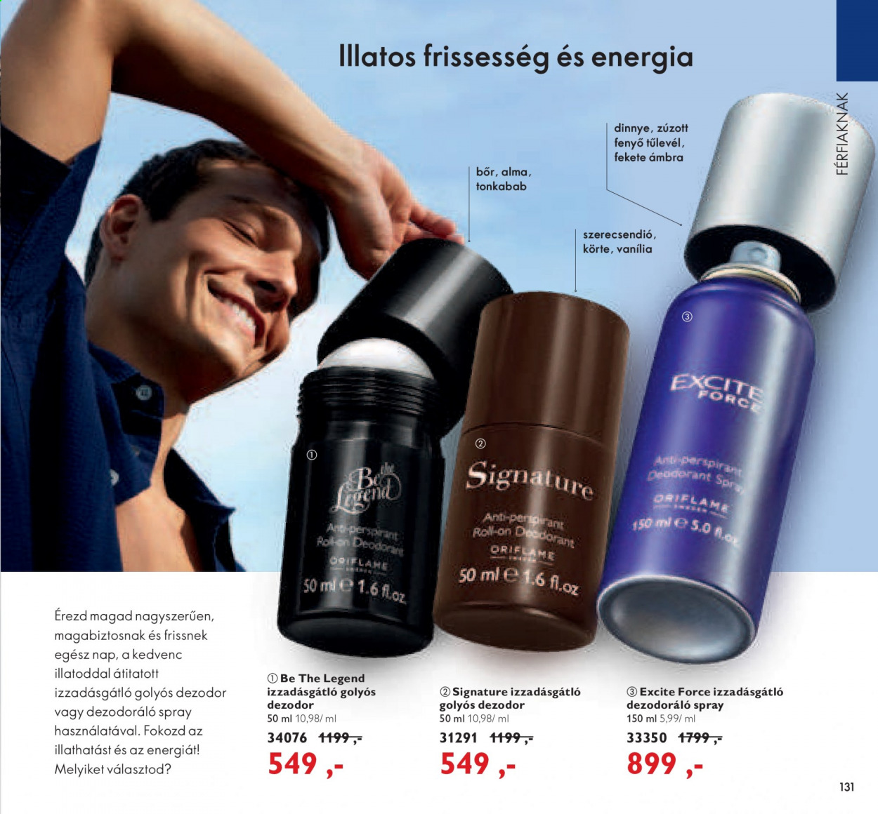 Oriflame akciós újságok - 2021.06.01 - 2021.06.21. Oldal 131