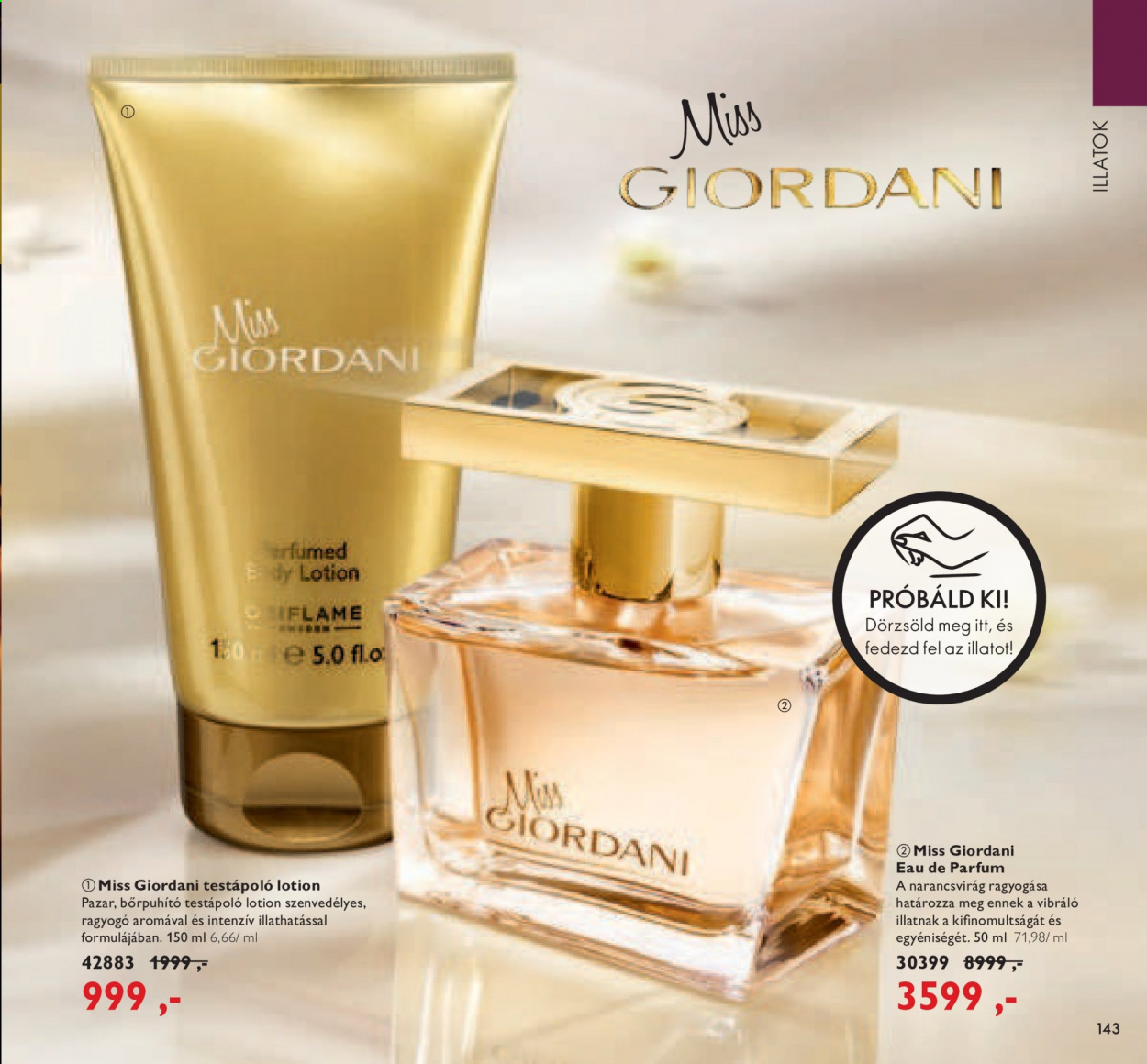 Oriflame akciós újságok - 2021.06.01 - 2021.06.21. Oldal 143